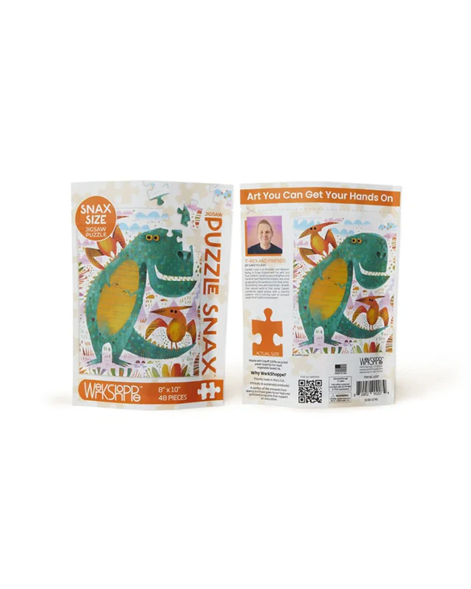 Puzzle Snax T-Rex 48PC - Image 3
