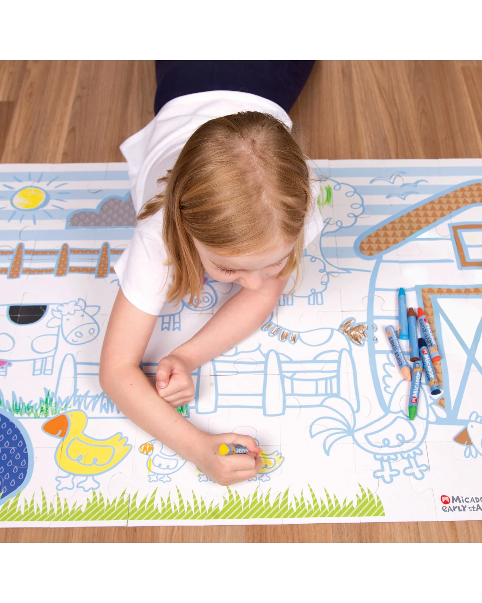 early stART Puzzletivities Floor Puzzle FSC Mix - Image 6
