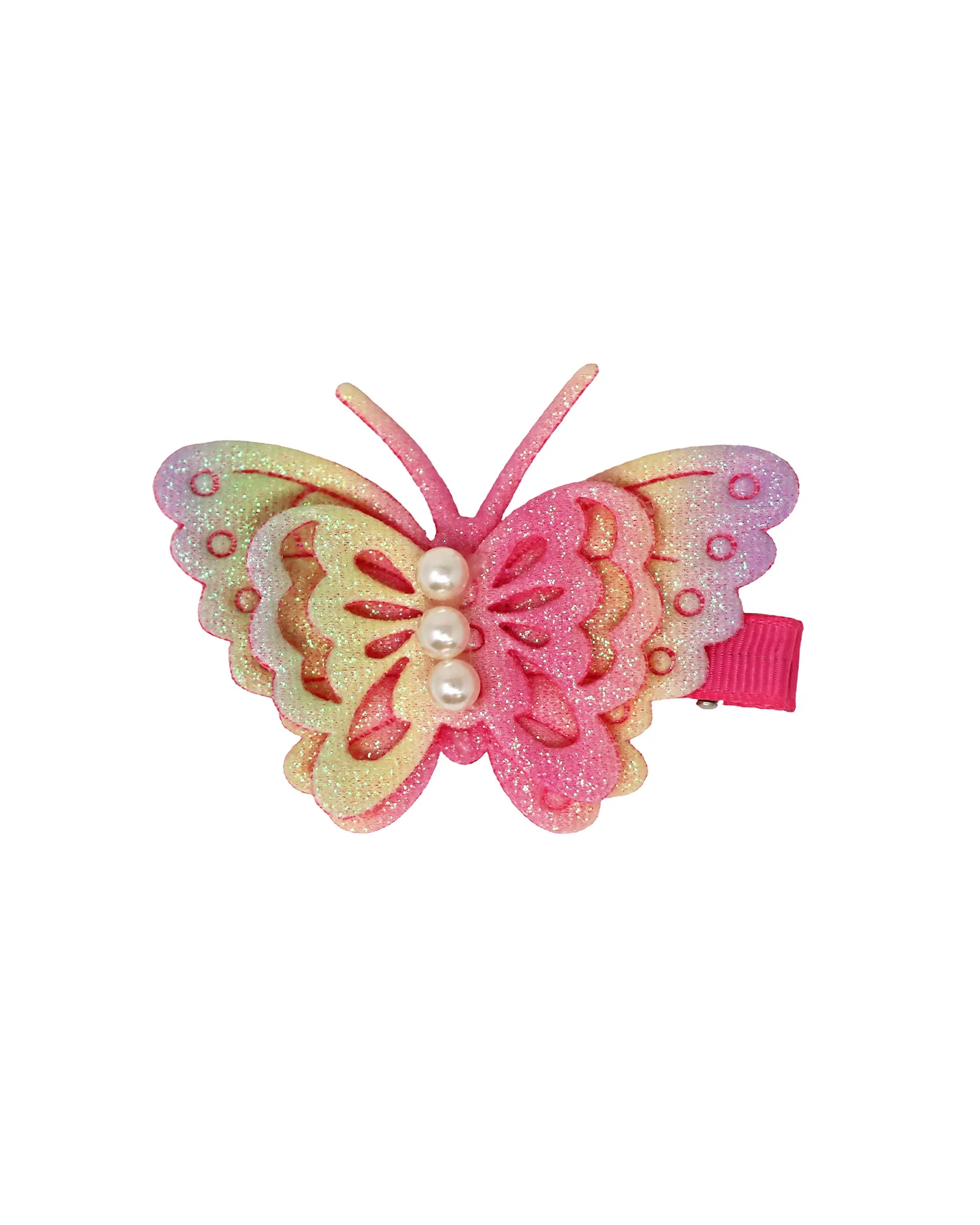 Rainbow Butterfly Hair Clip - Image 5