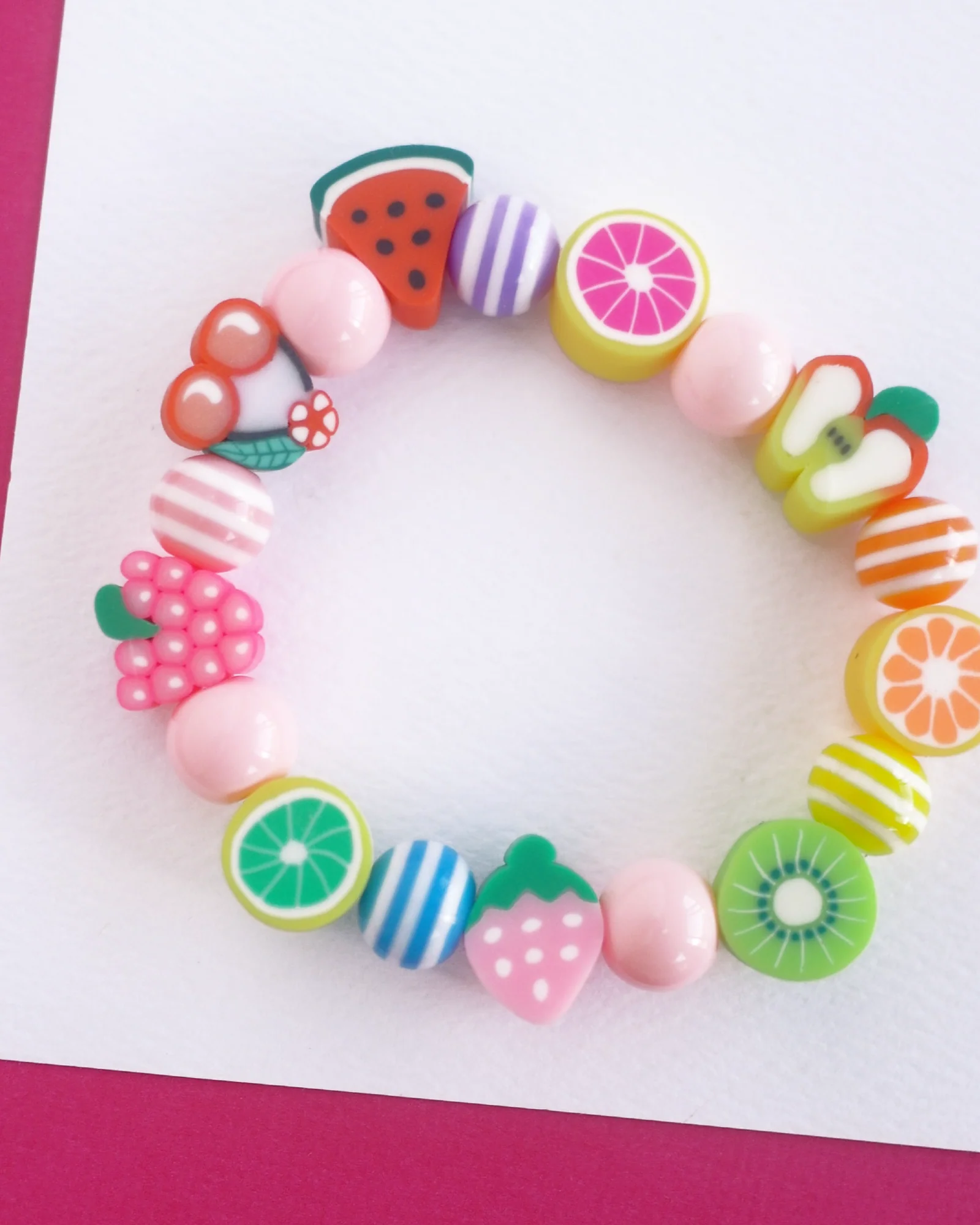 Rainbow Fruit Bracelet