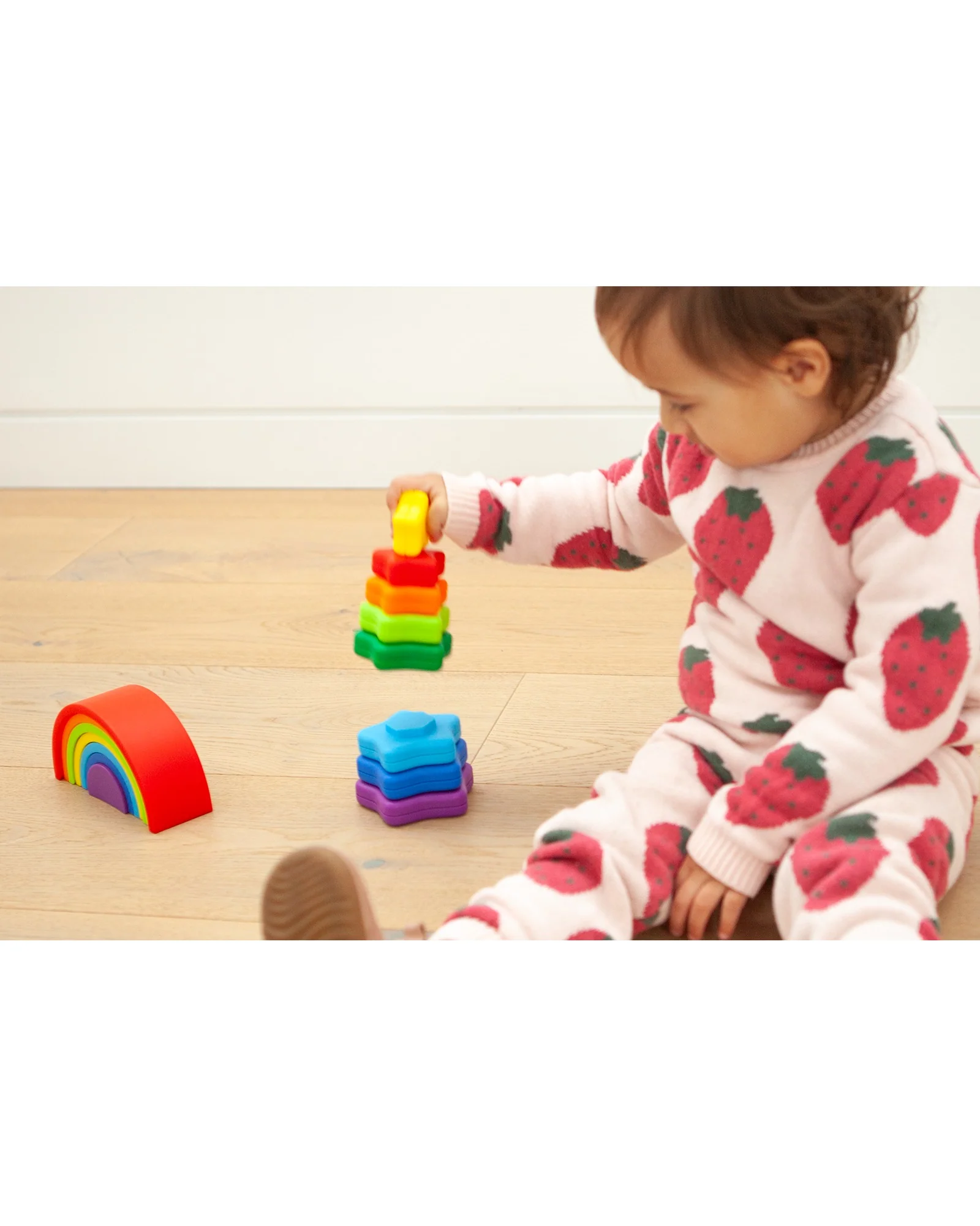 Rainbow Stacking Towers - Image 3