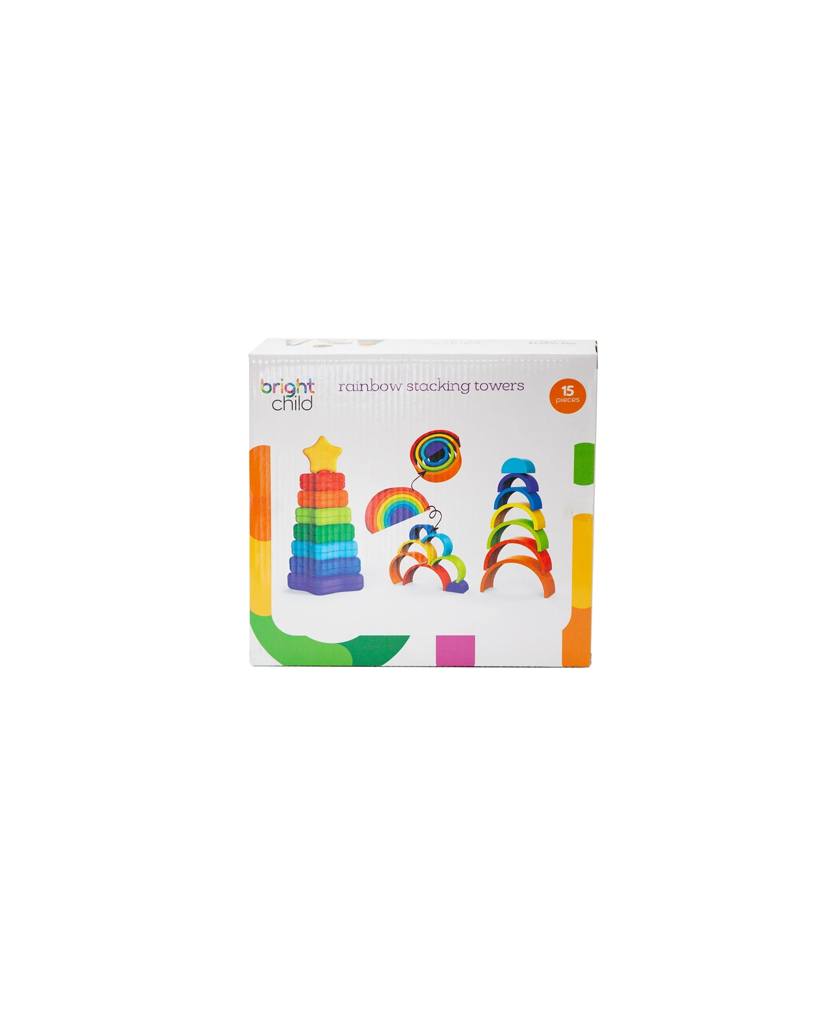 Rainbow Stacking Towers - Image 5