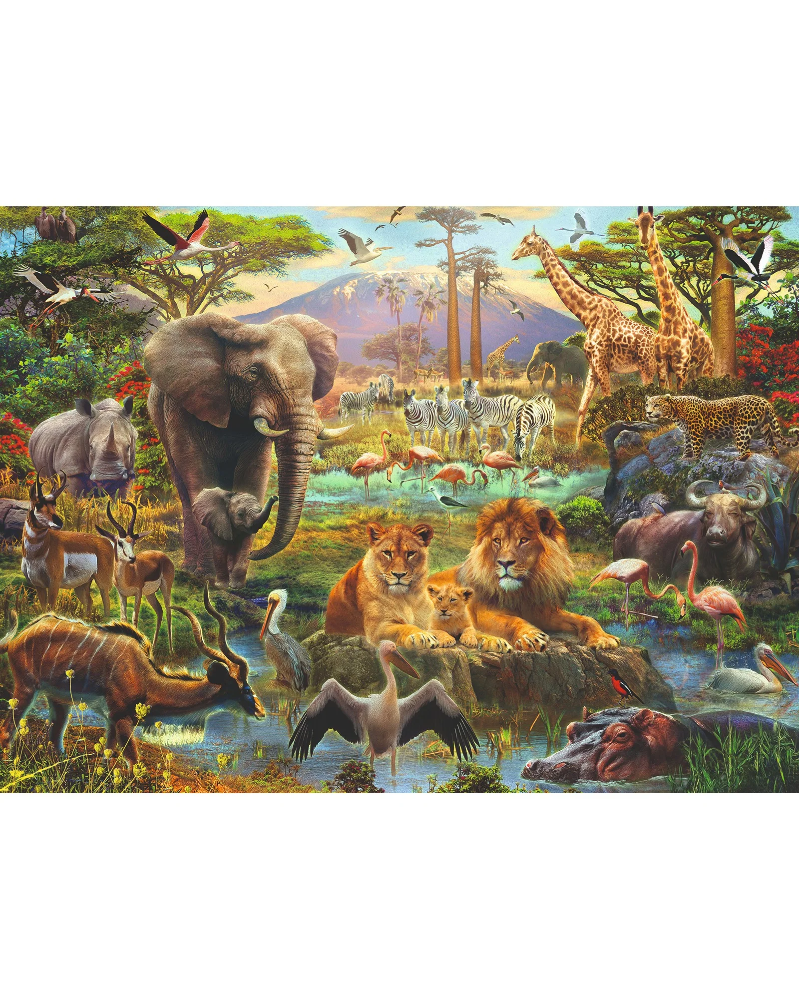 Ravensburger Animals Of The Savanna 200 Piece - Image 2