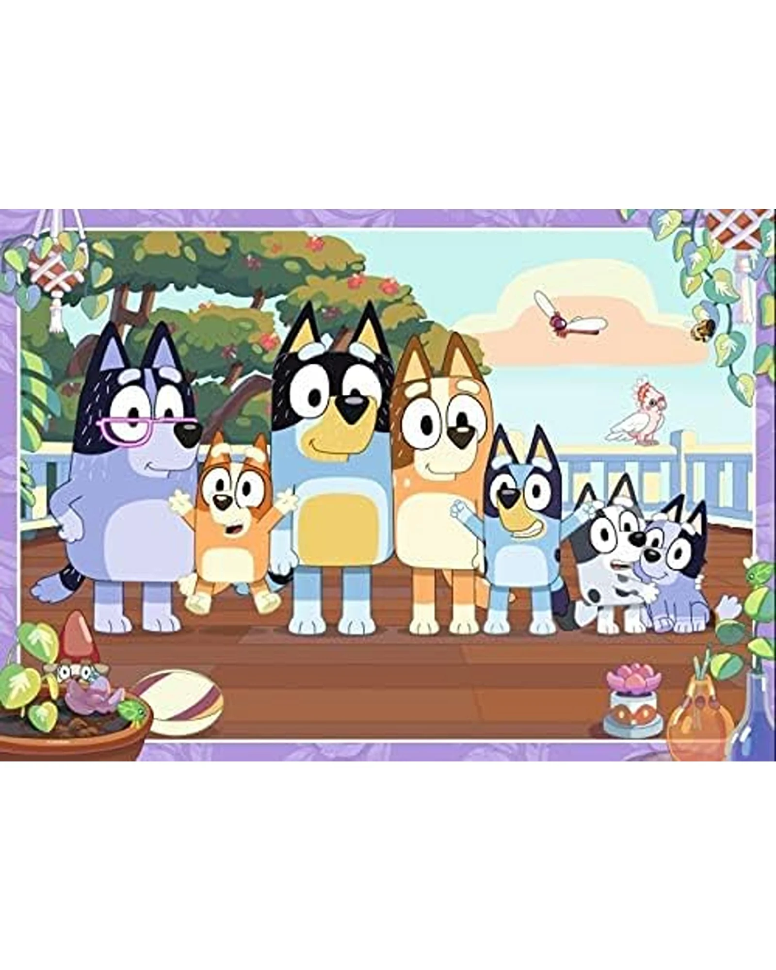 Ravensburger Bluey Family Time Giant Floor Puzzle 24 Piece - Image 2