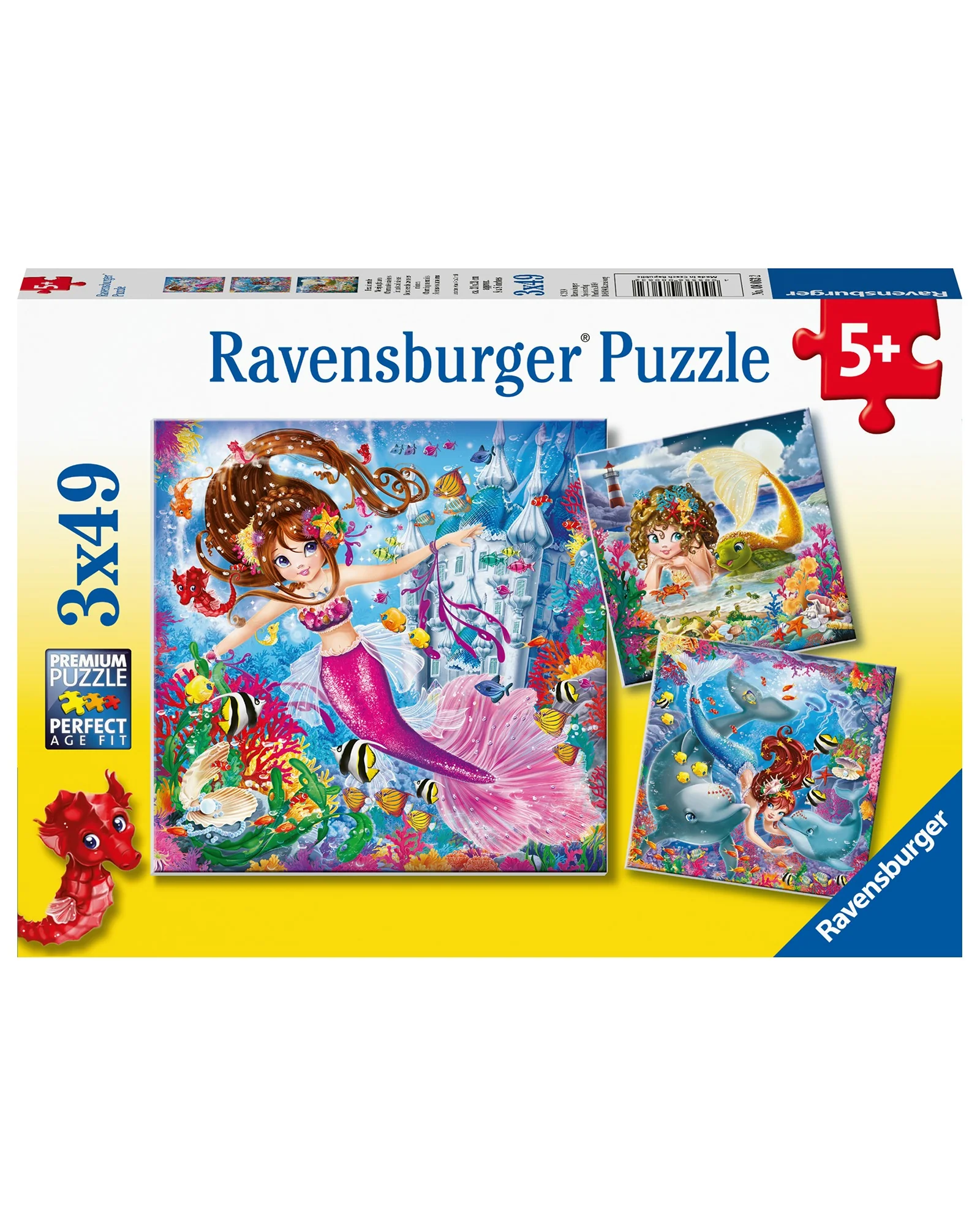 Ravensburger Charming Mermaids 3X49 Piece