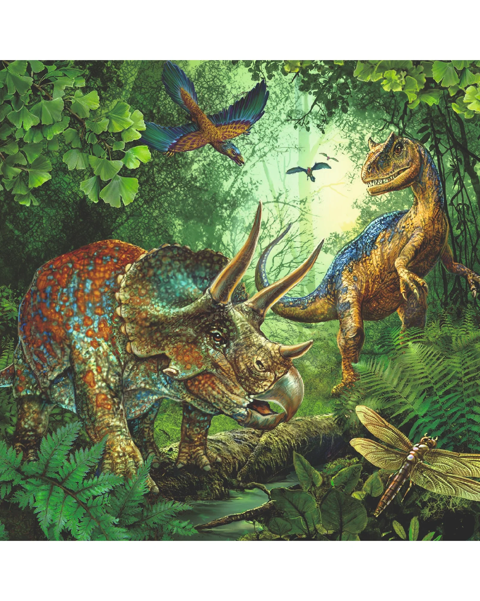 Ravensburger Dinosaur Fascination Puzzle 3X49 Piece - Image 2