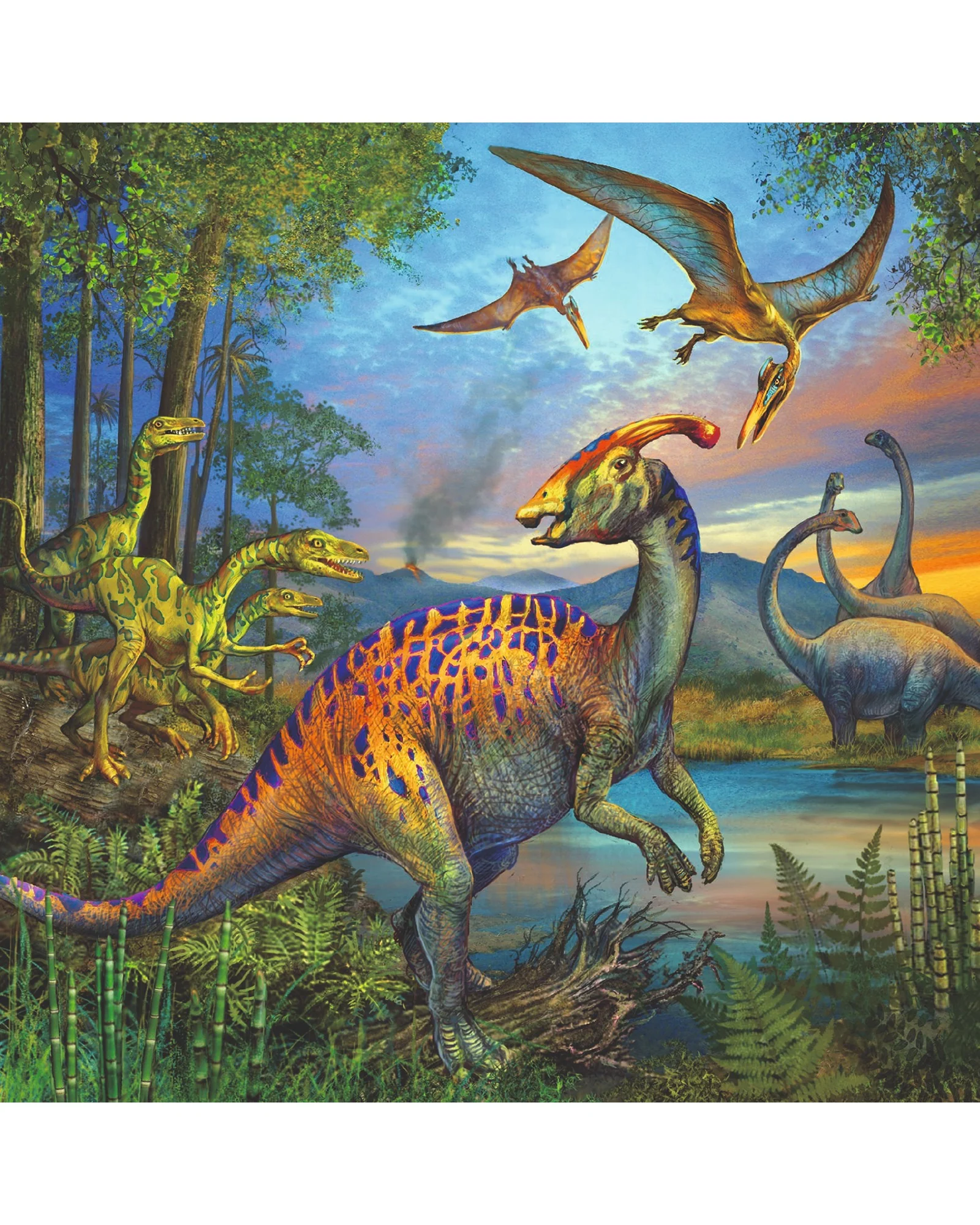 Ravensburger Dinosaur Fascination Puzzle 3X49 Piece - Image 4
