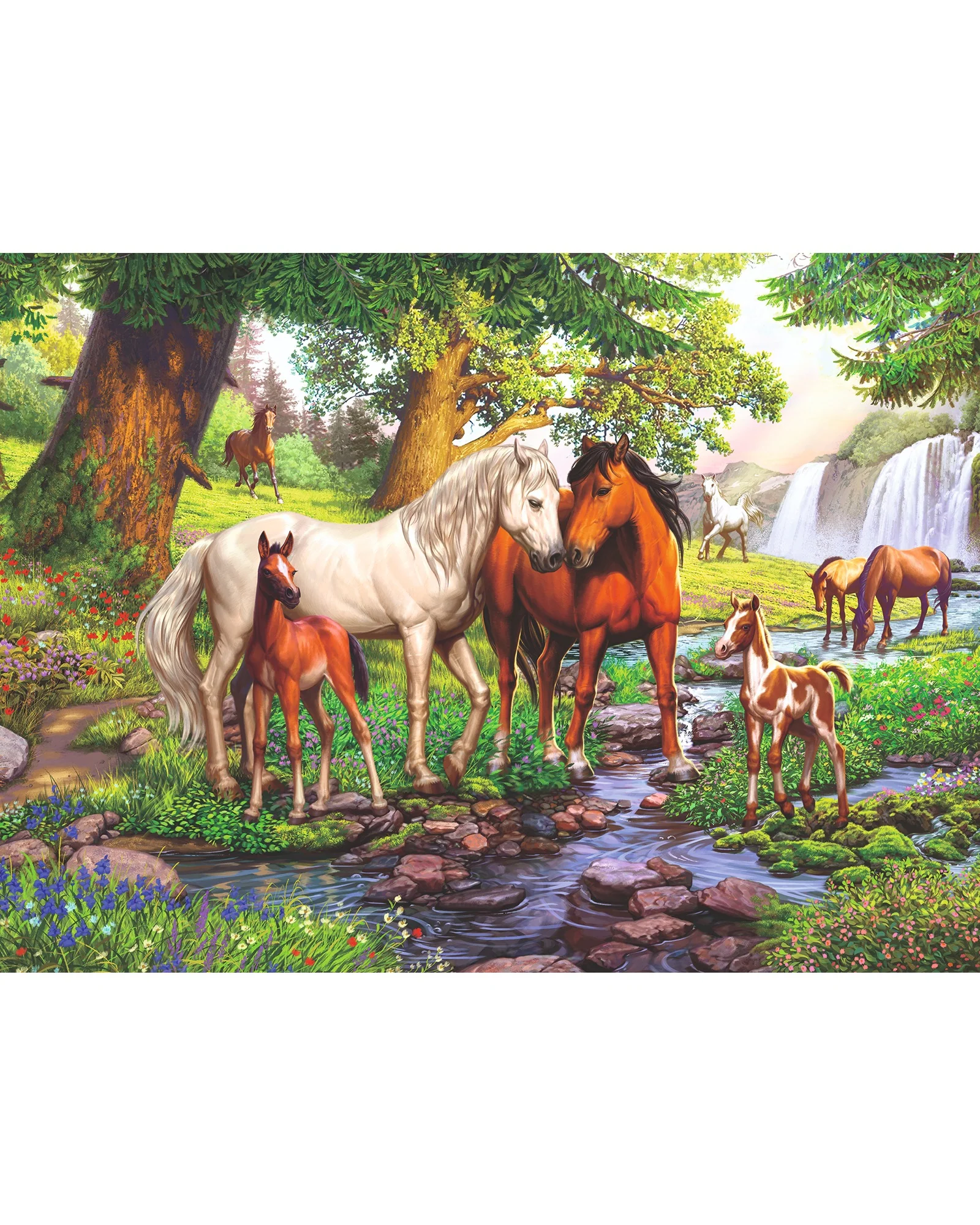 Ravensburger Horses By The Stream 300 Piece - Image 2