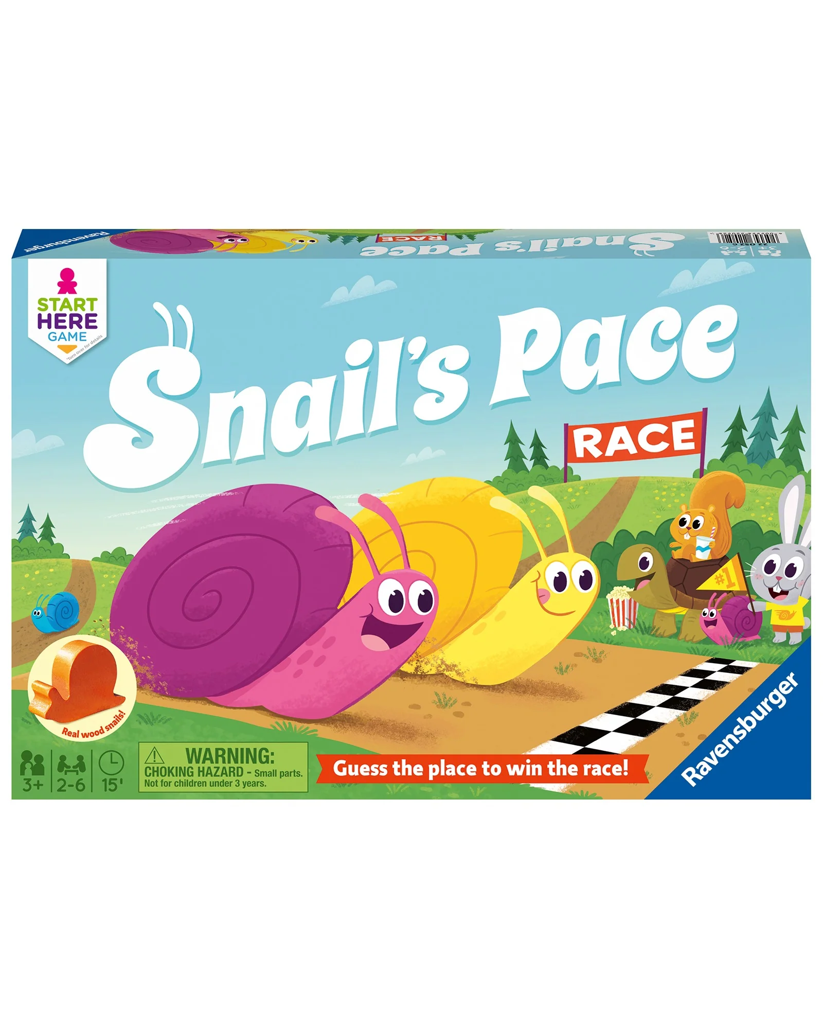 Ravensburger Snails Pace Race Game - Image 3