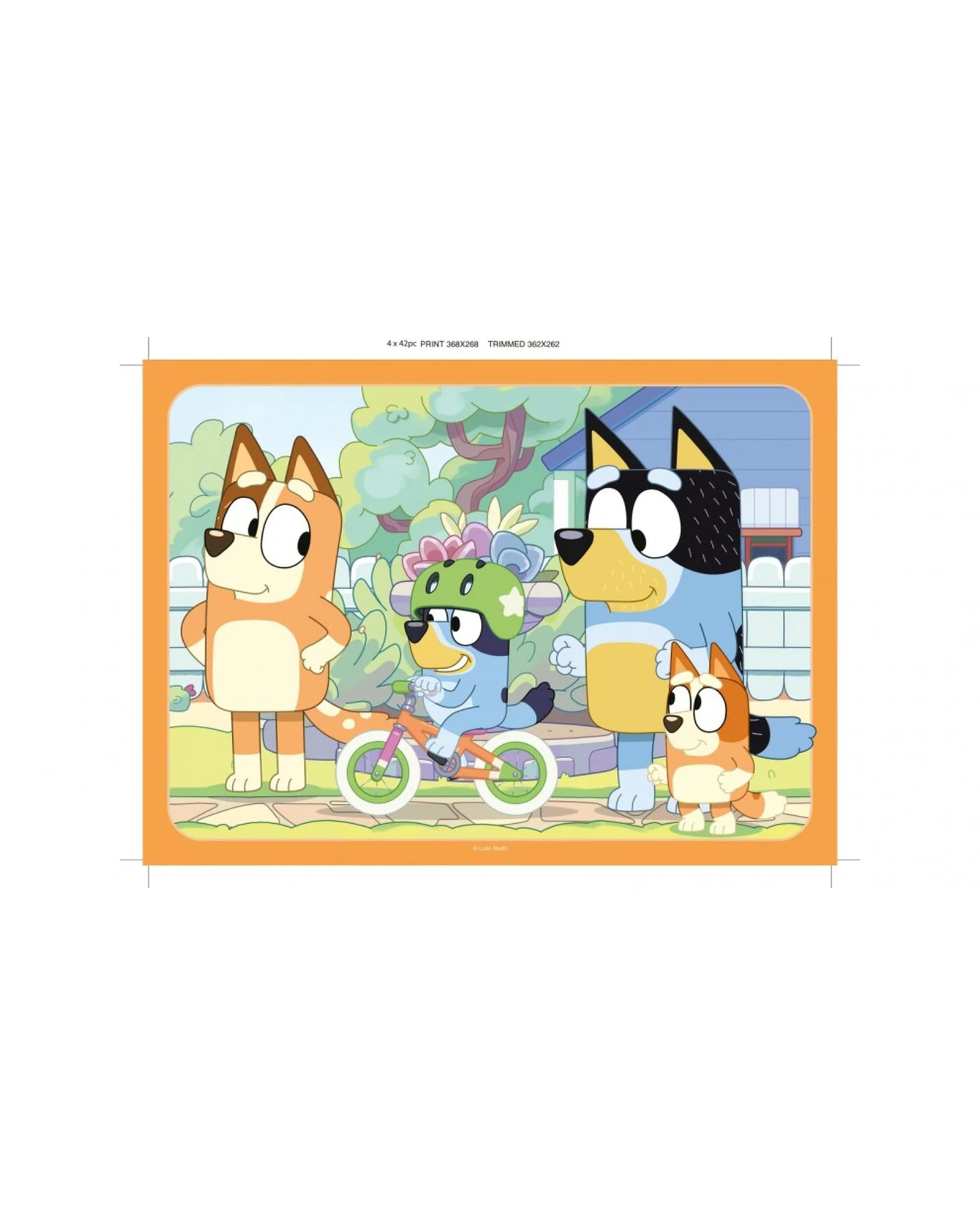 Ravensburger 4x42pc Bluey Gotta Be Done - Image 5