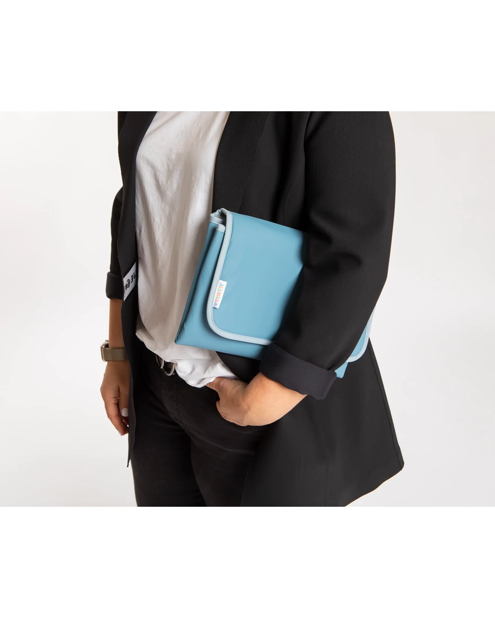 Recycled Changing Wallet Blue - Image 3