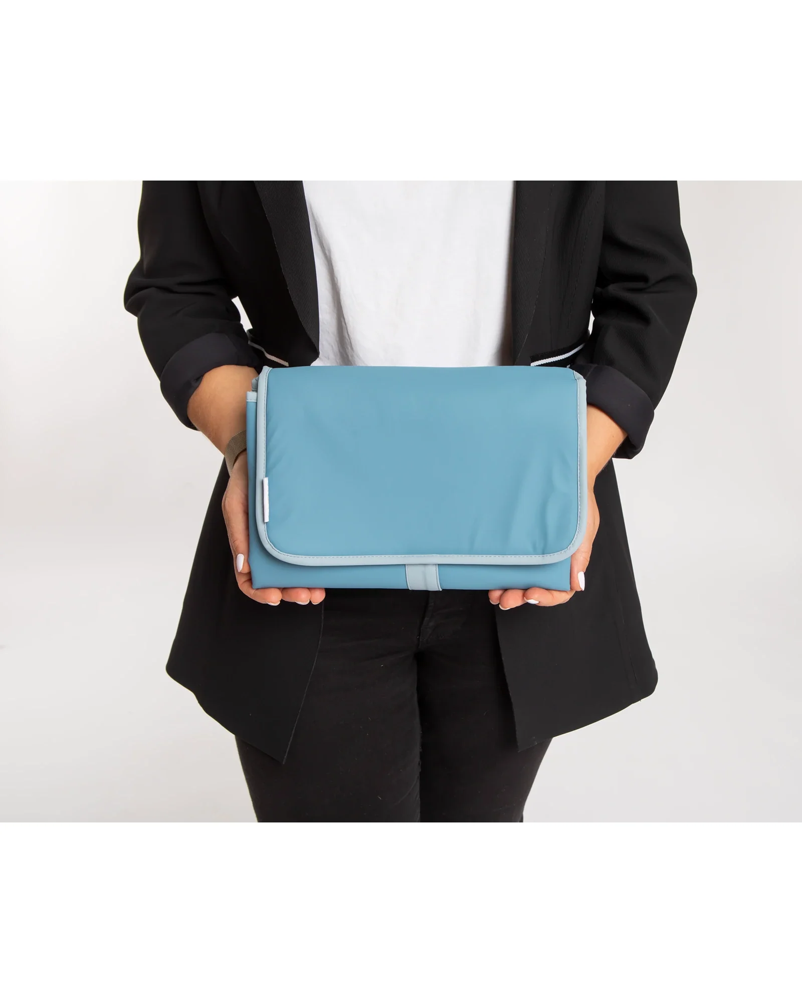 Recycled Changing Wallet Blue - Image 5