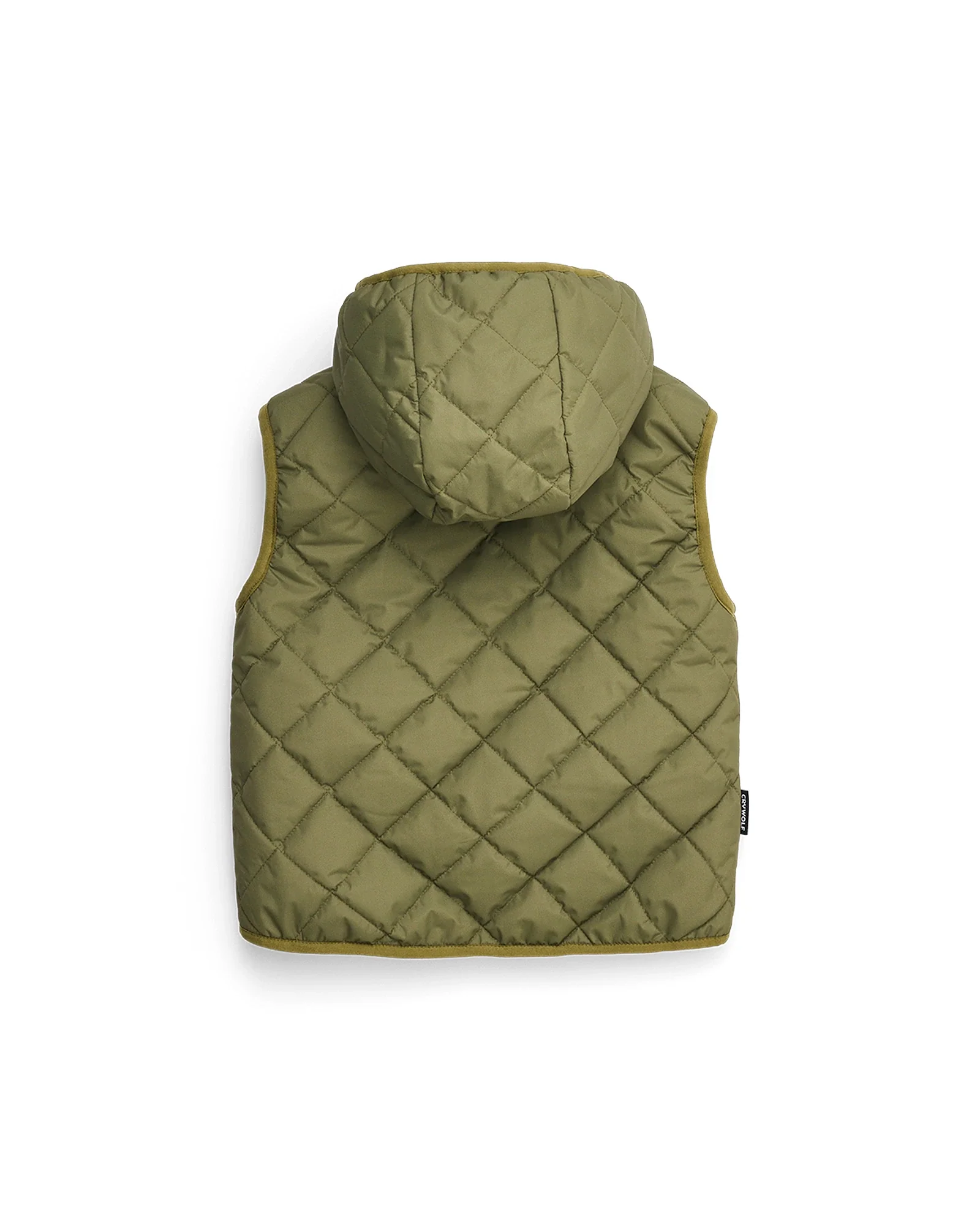 REVERSIBLE YETI VEST Fern/Black - Image 3