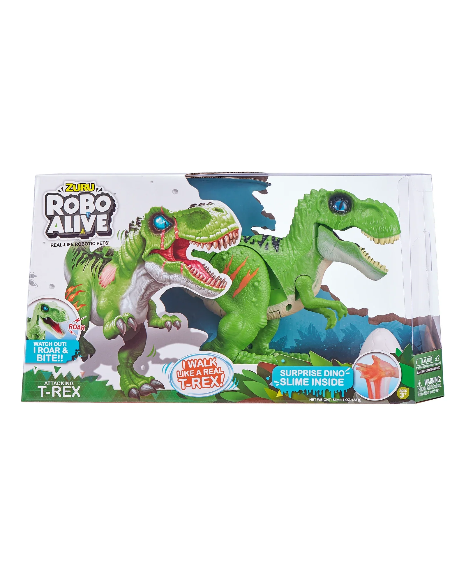 Robo Alive Robotic Dinosaur With Slime - Assorted - Image 3