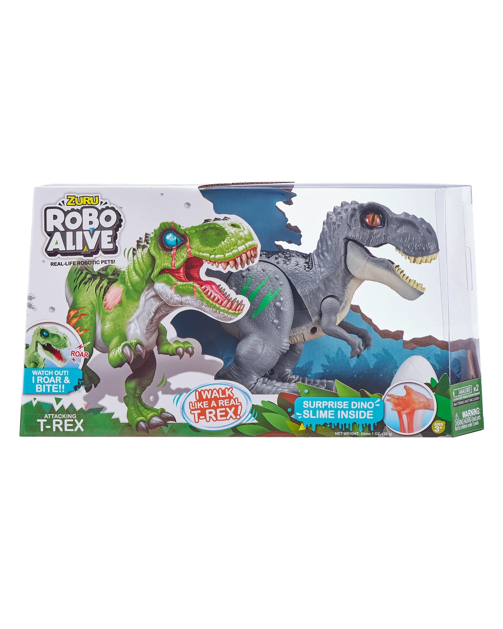 Robo Alive Robotic Dinosaur With Slime - Assorted - Image 5