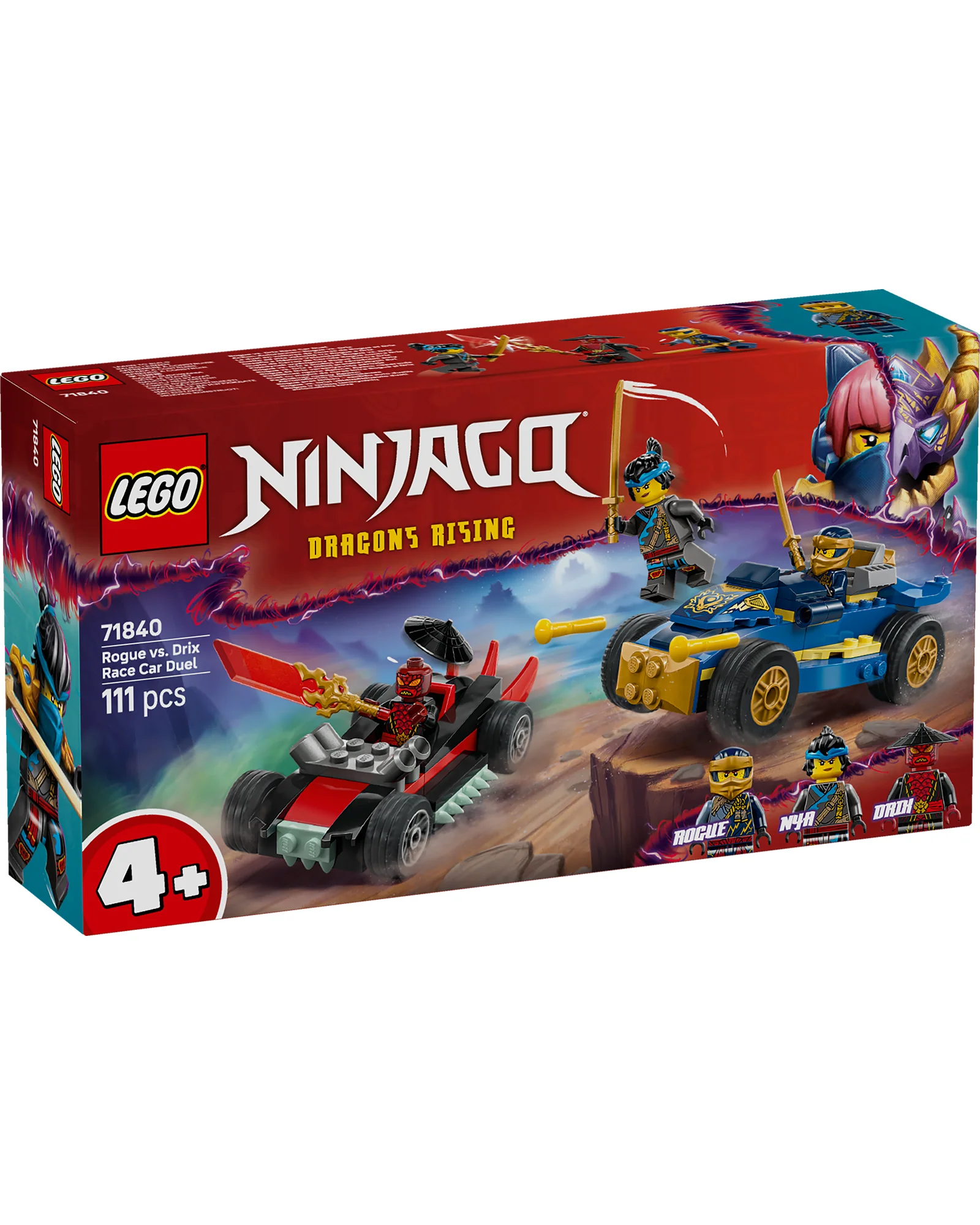 71840 Rogue vs. Drix Race Car Duel
