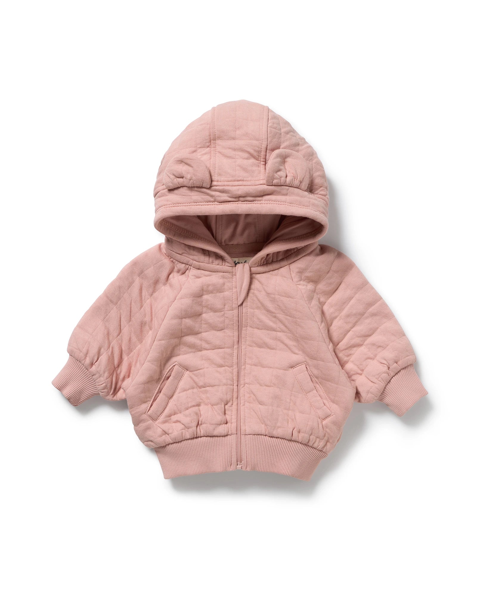 Rose Organic Quilted Jacket 6-12 mths
