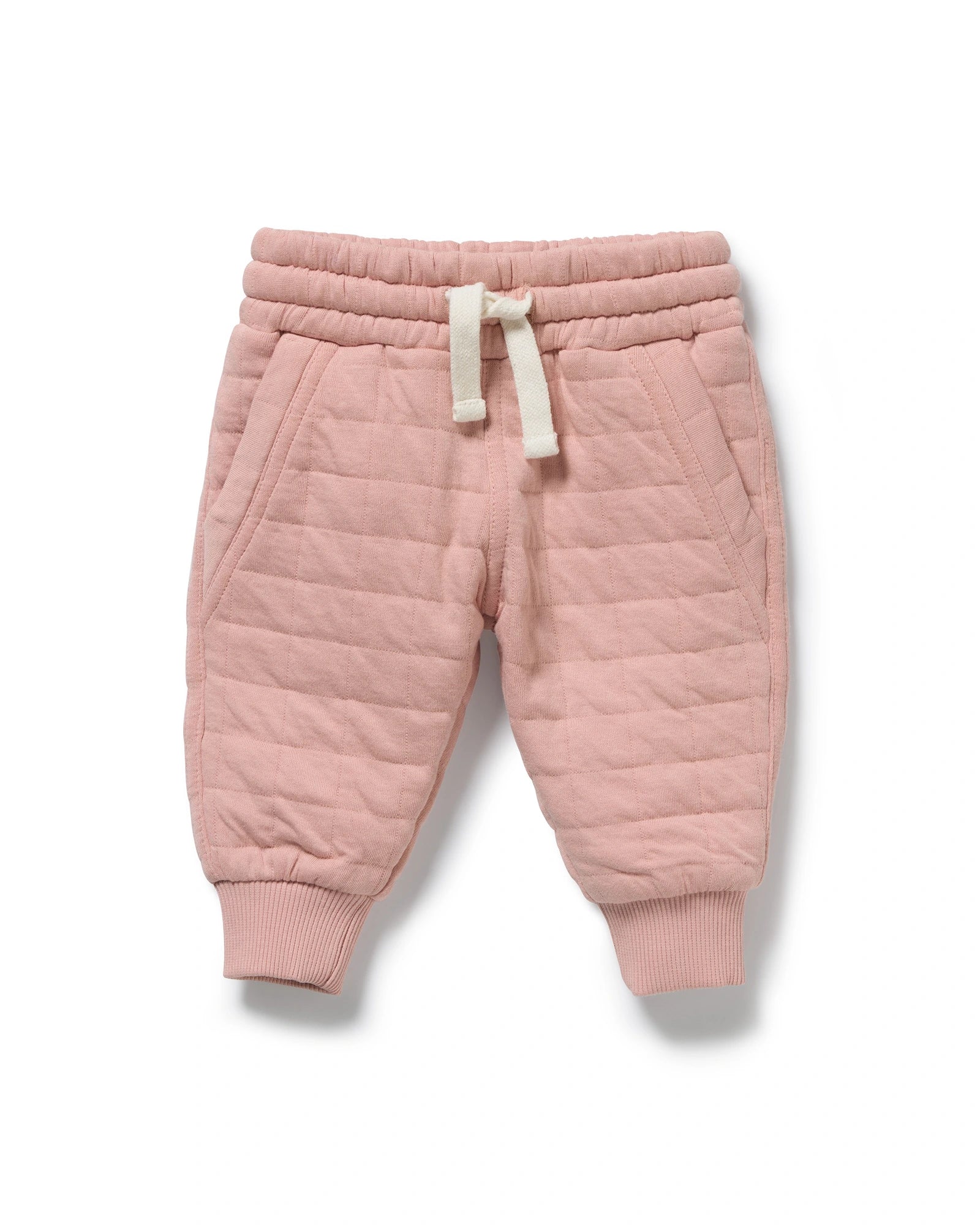 Rose Organic Quilted Sweat Pant 3-6 mths