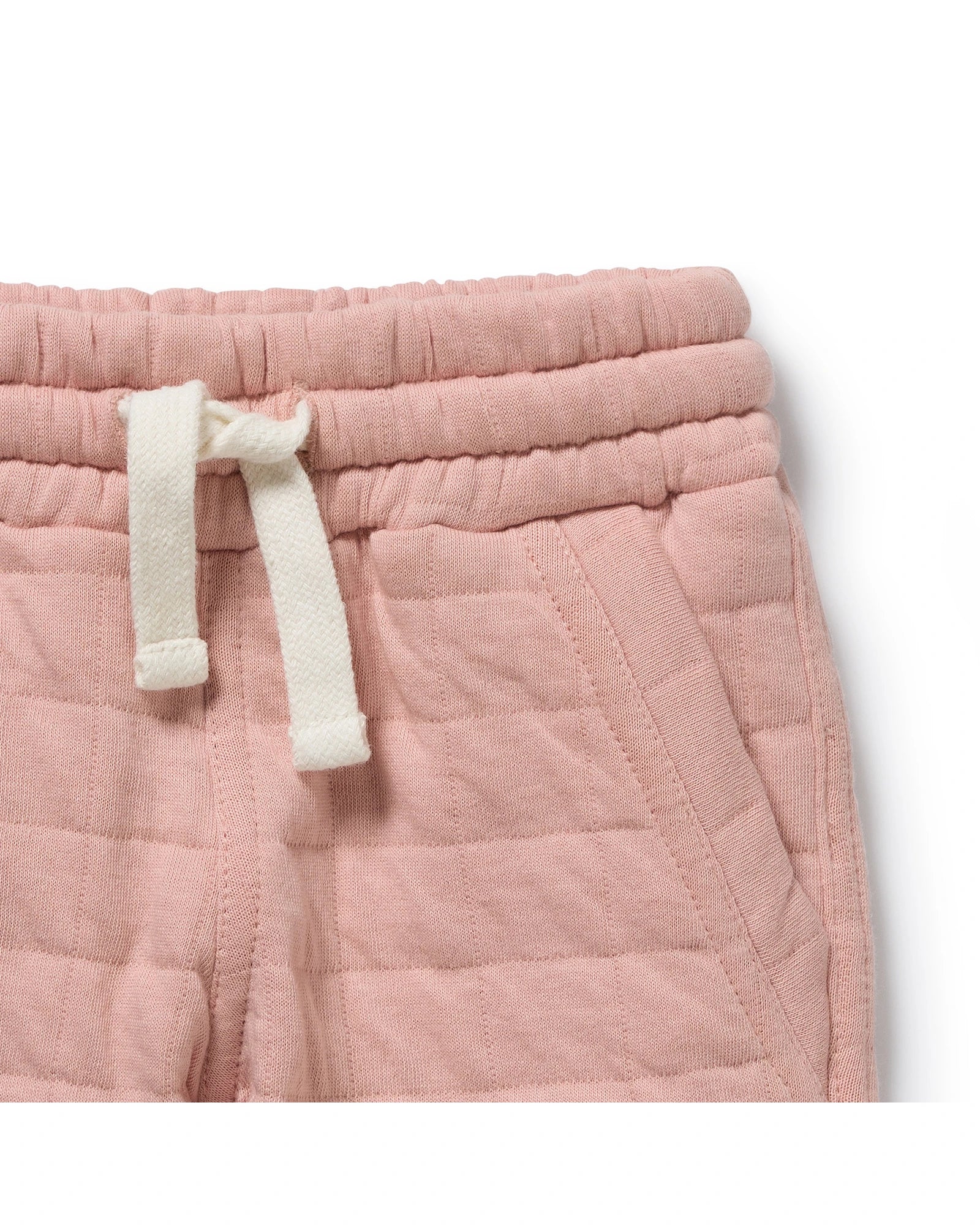 Rose Organic Quilted Sweat Pant 3-6 mths - Image 3