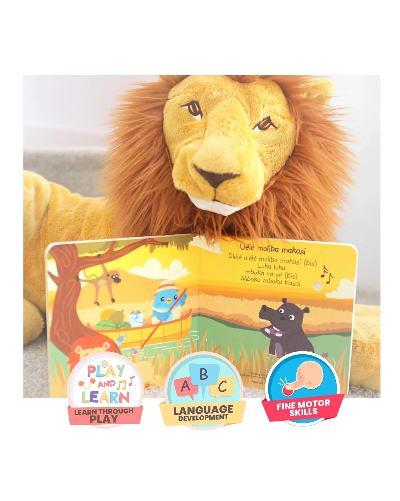 Safari Animal Sounds Board Book - Image 2