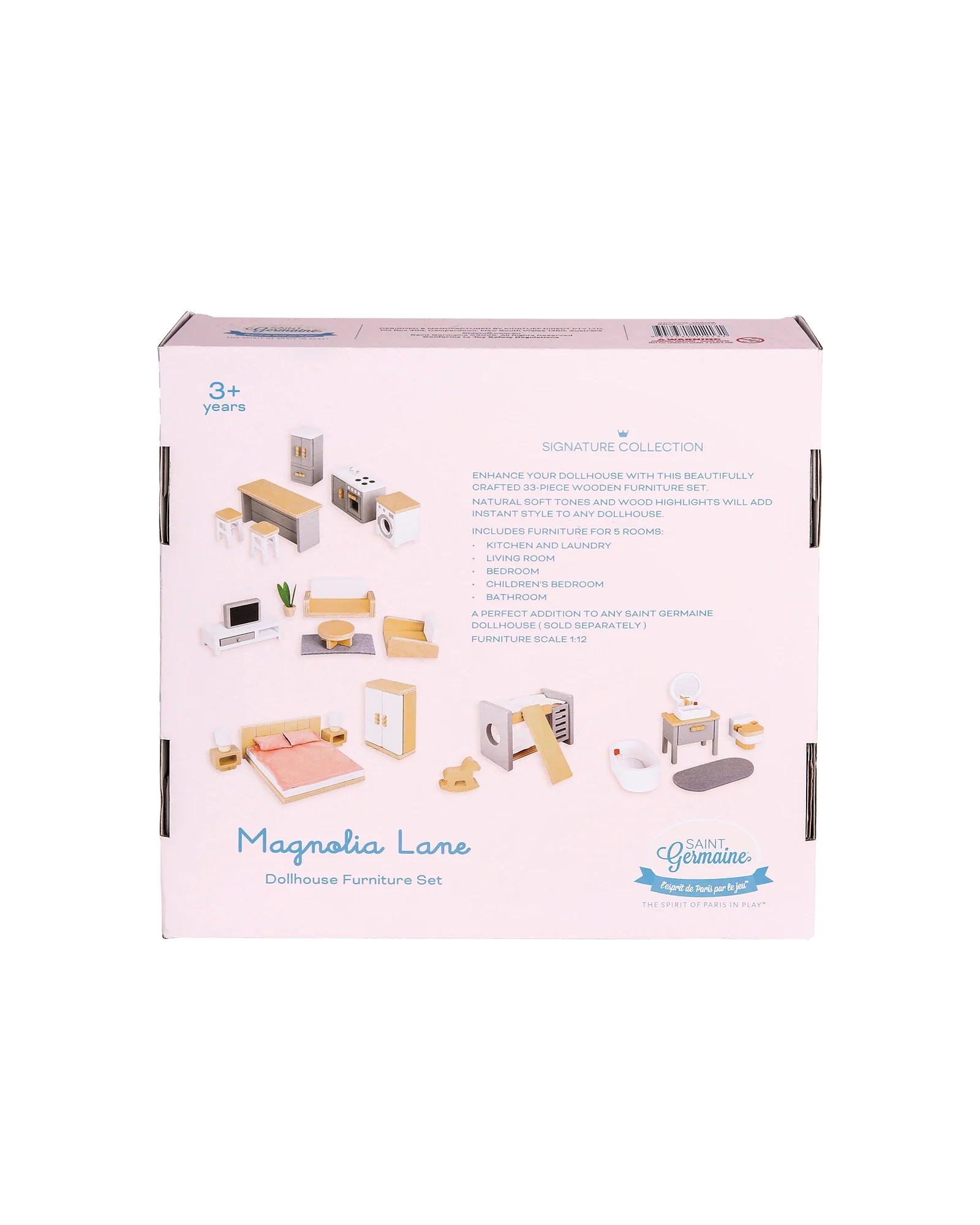 Doll House Furniture Set 33 pcs - Image 11