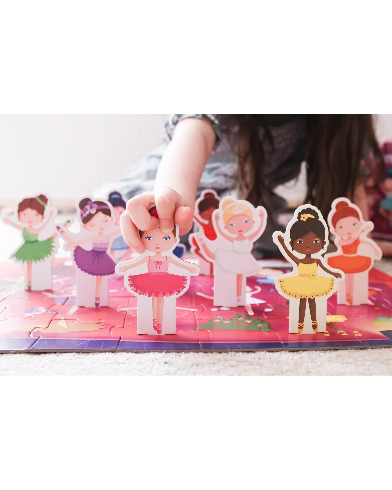 Sassi 3D Puzzle And Book Learn Colours Ballerinas - Image 11