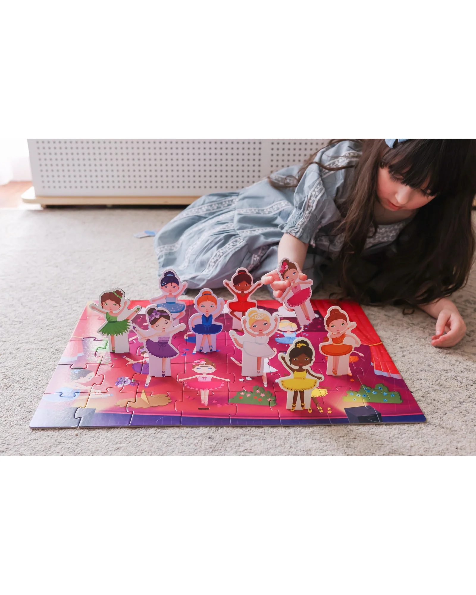 Sassi 3D Puzzle And Book Learn Colours Ballerinas - Image 14