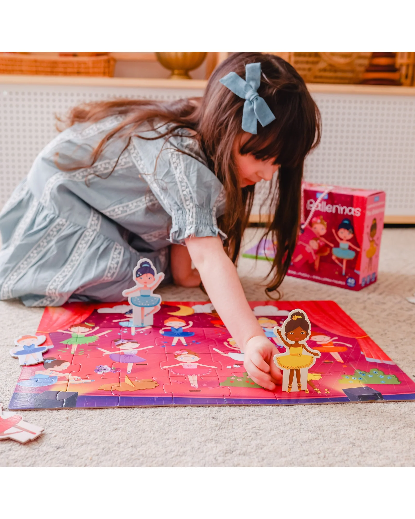 Sassi 3D Puzzle And Book Learn Colours Ballerinas - Image 16
