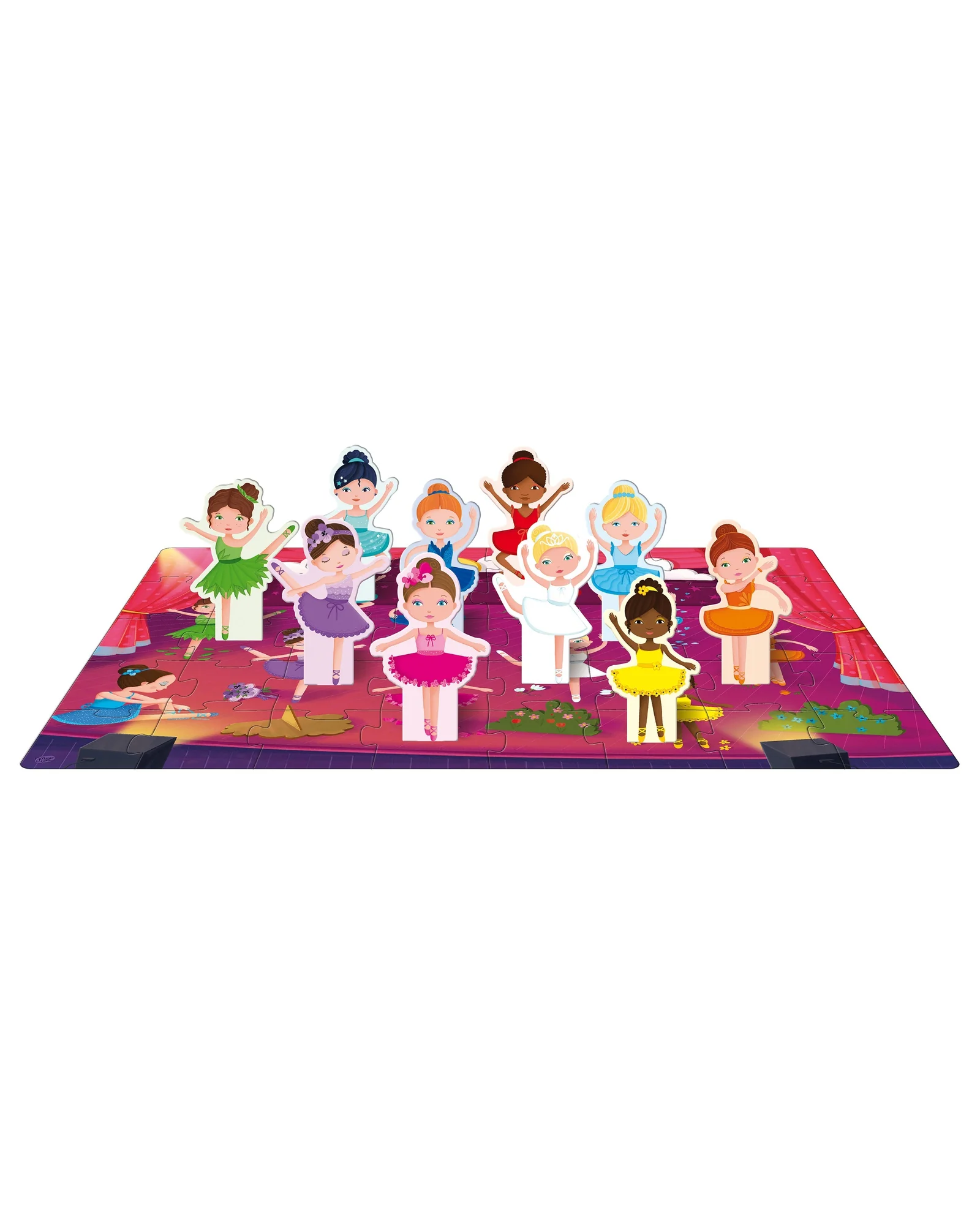 Sassi 3D Puzzle And Book Learn Colours Ballerinas - Image 7