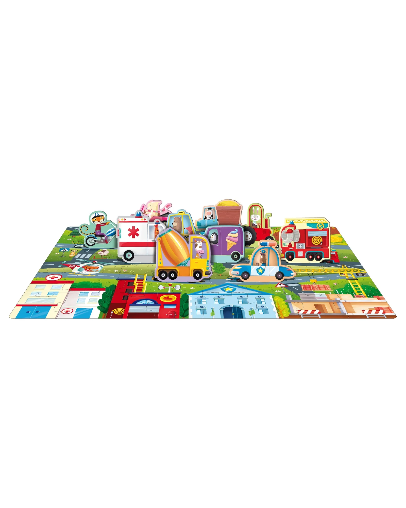 Sassi 3D Puzzle And Book Learn Colours Vehicles - Image 5