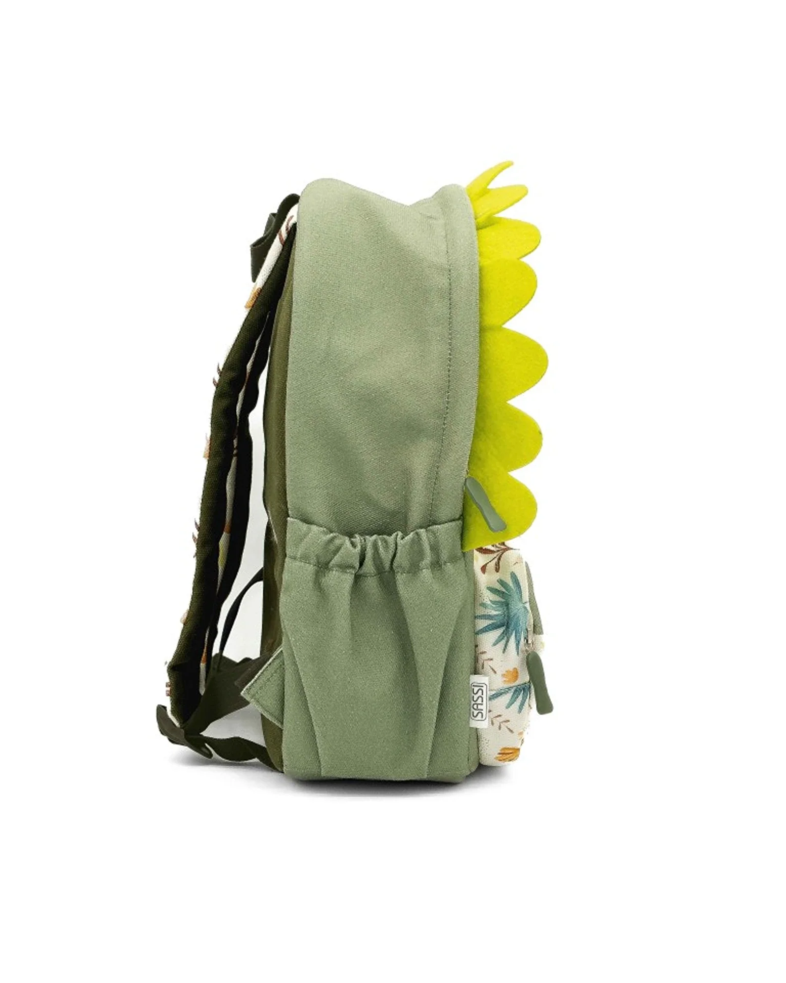 Sassi A4 Junior Cotton Backpack Cracky The Dinosaur - Image 4