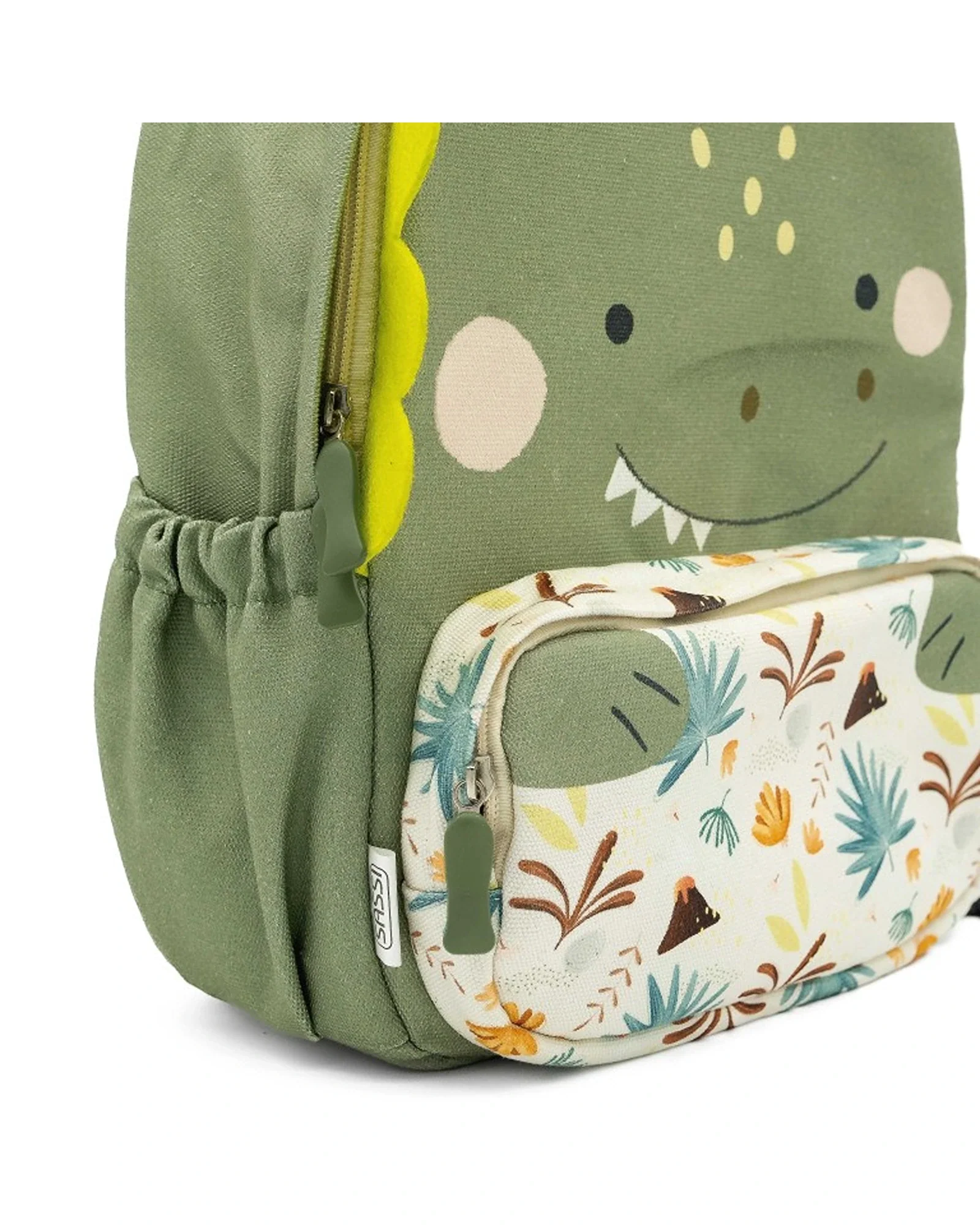 Sassi A4 Junior Cotton Backpack Cracky The Dinosaur - Image 6