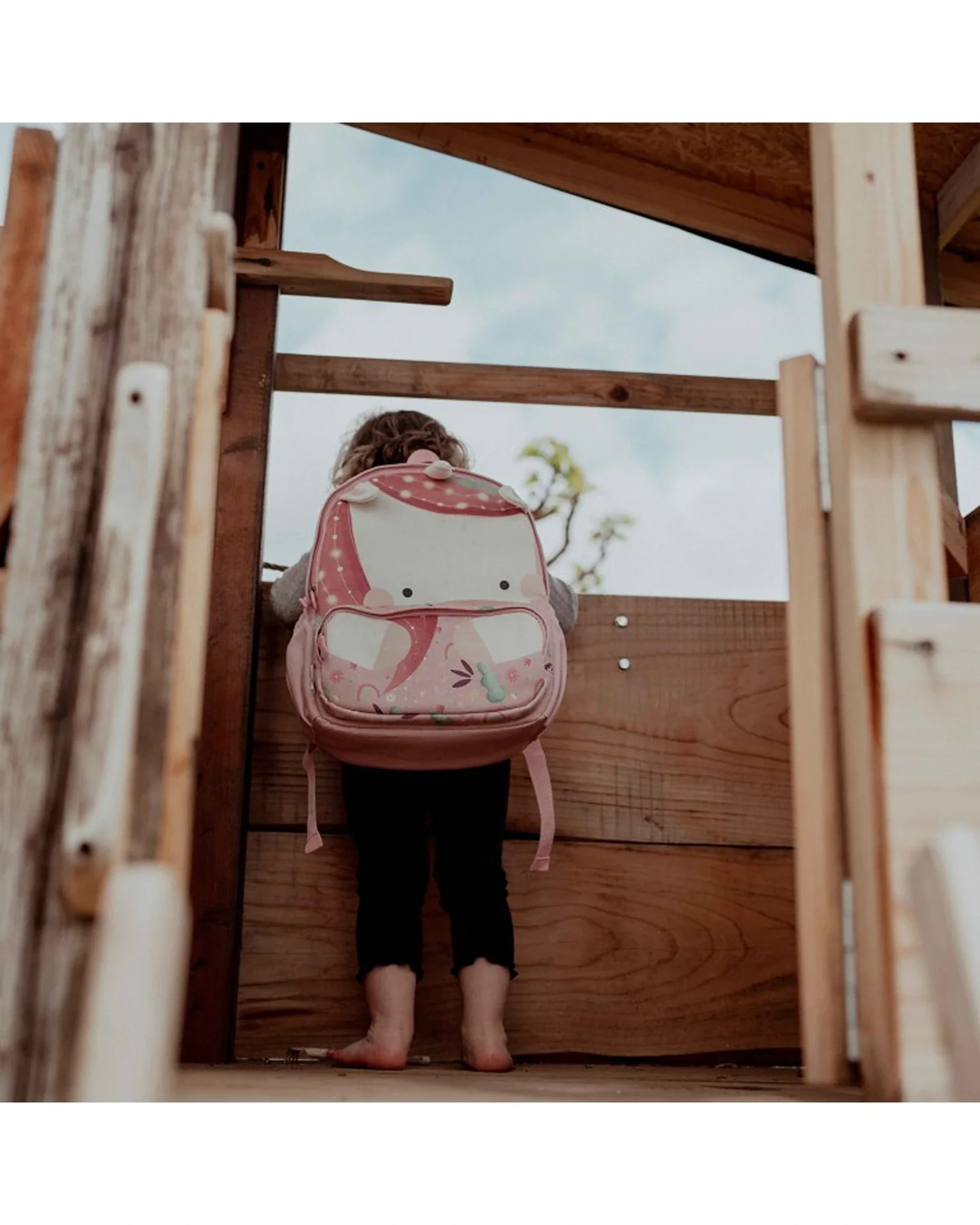 Sassi A4 Junior Cotton Backpack Sparkly The Unicorn - Image 7