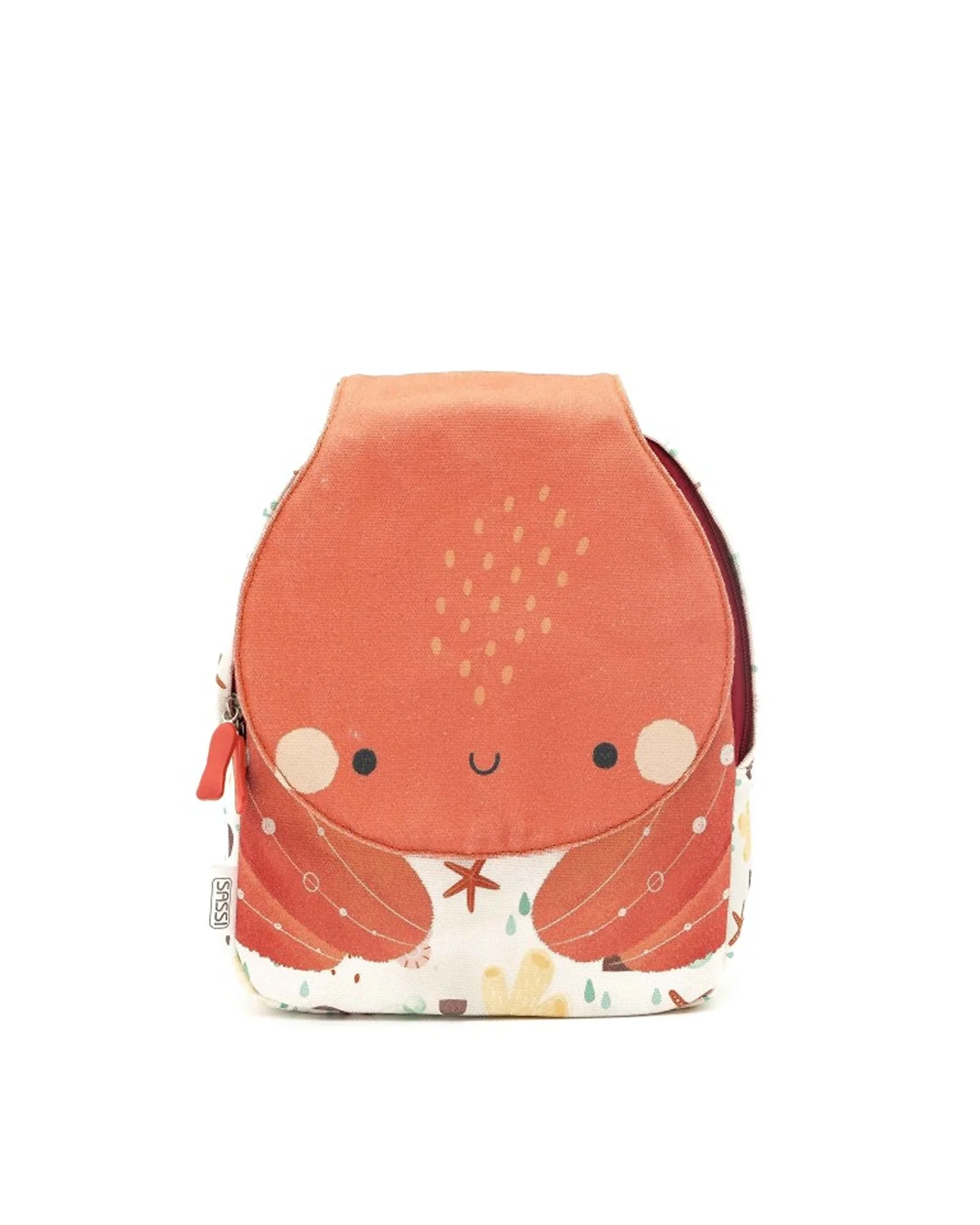 Sassi Cotton A5 Backpack Slurpy The Octopus - Image 2