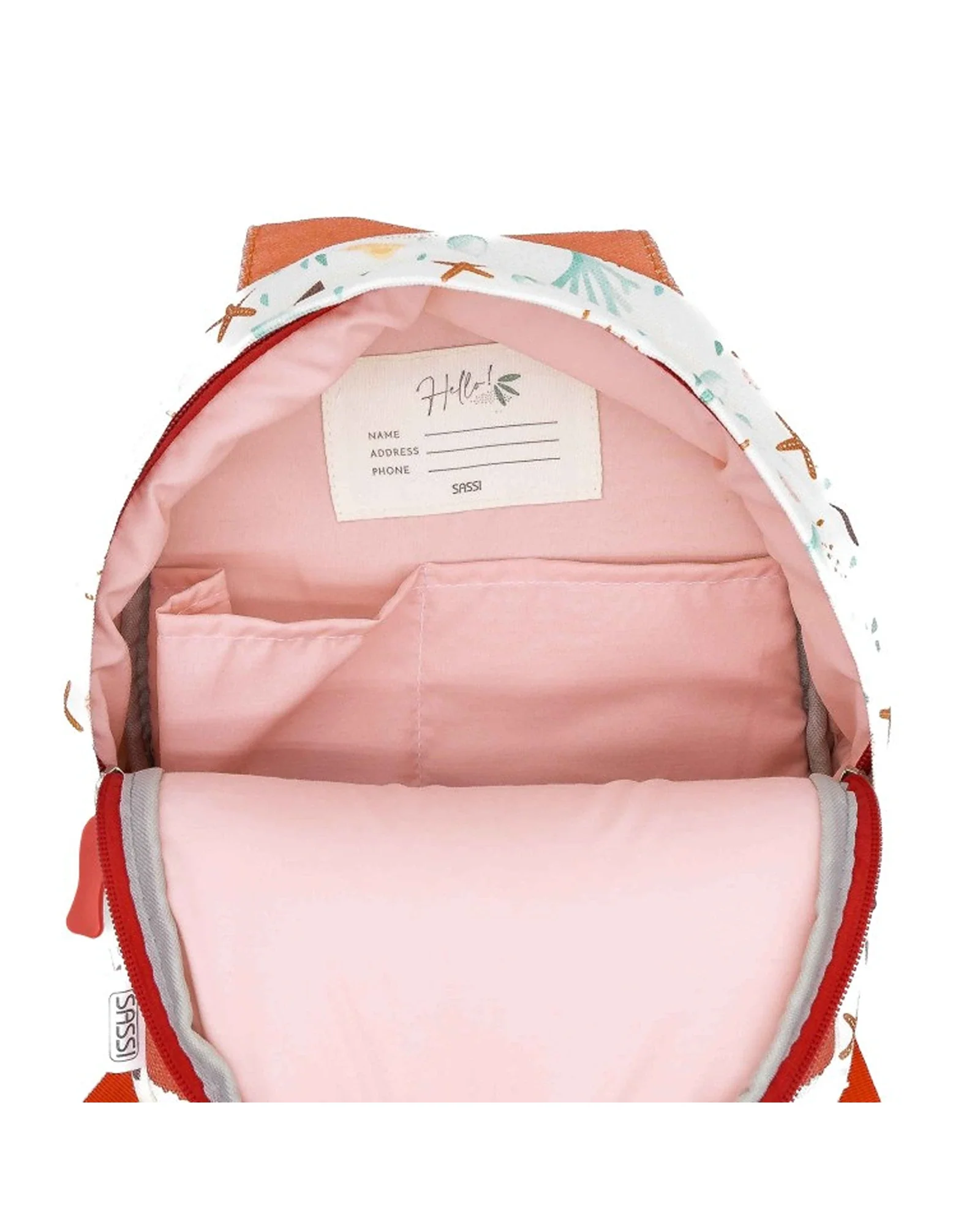 Sassi Cotton A5 Backpack Slurpy The Octopus - Image 6