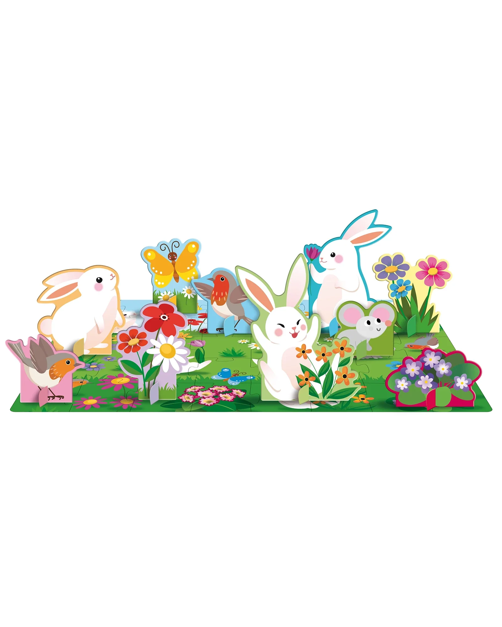 Sassi Learn all about The Flowers 3D Puzzle and Book Set 40 Pieces - Image 3