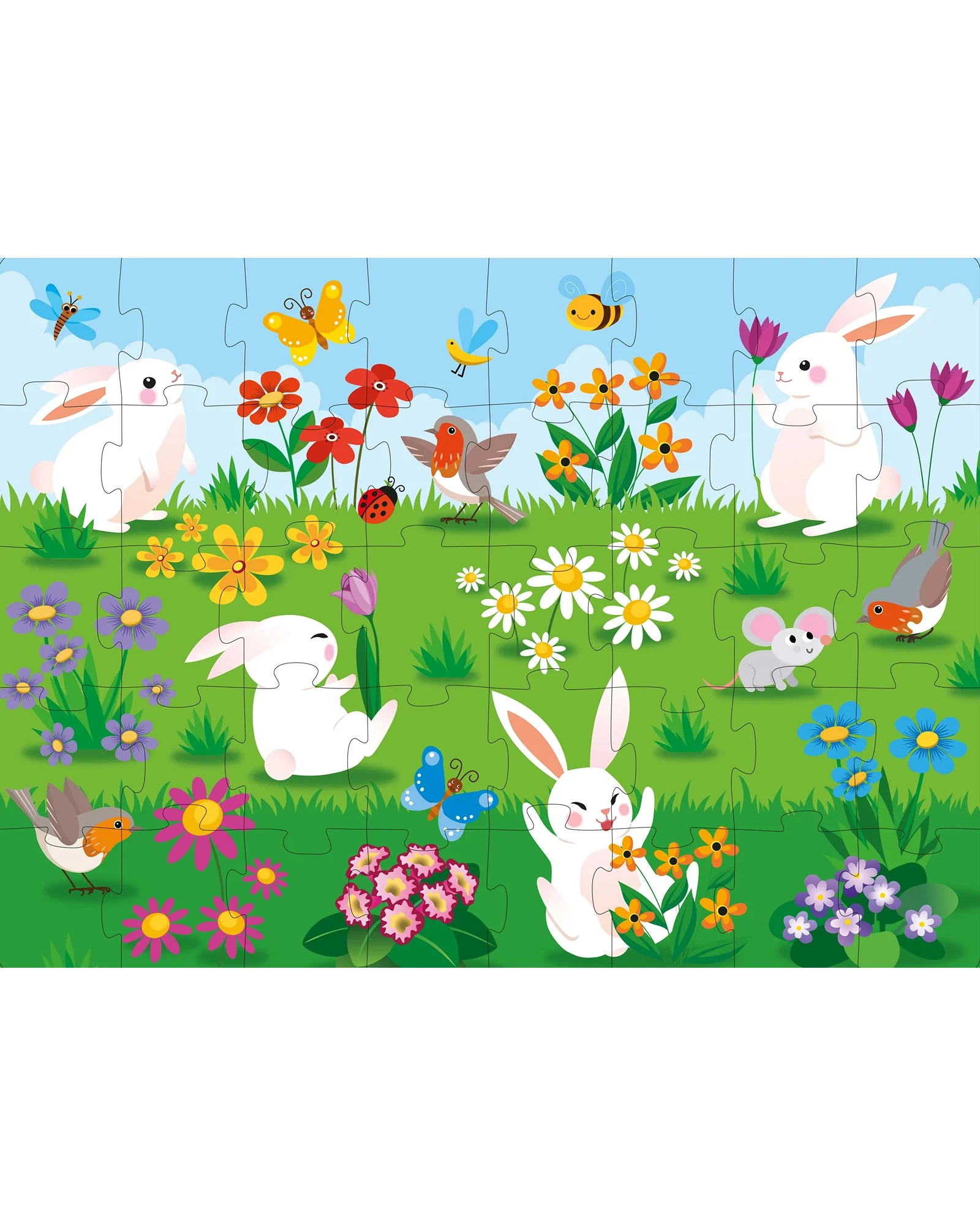 Sassi Learn all about The Flowers 3D Puzzle and Book Set 40 Pieces - Image 4