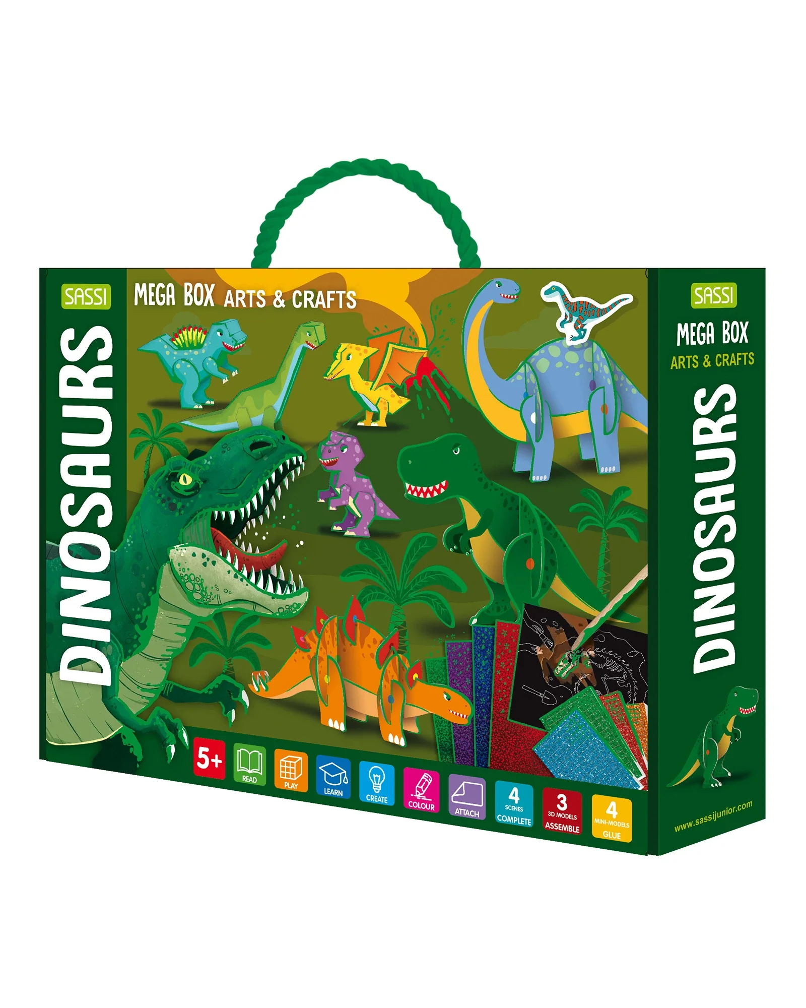 Sassi Mega Arts and Crafts Dinosaurs