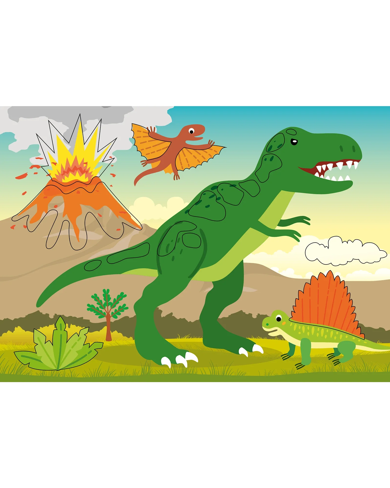 Sassi Mega Arts and Crafts Dinosaurs - Image 10