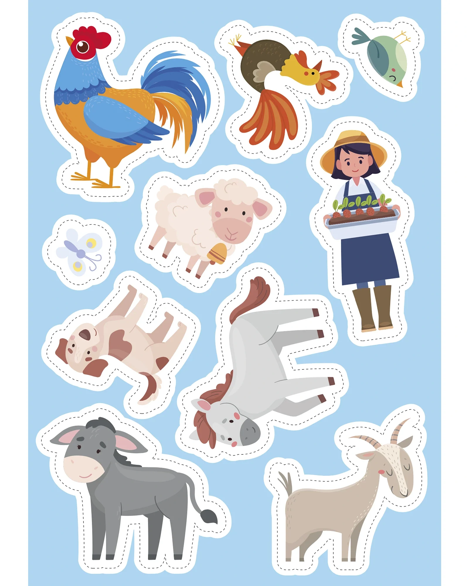 Sassi Sticker and Activity Book The Farm - Image 5