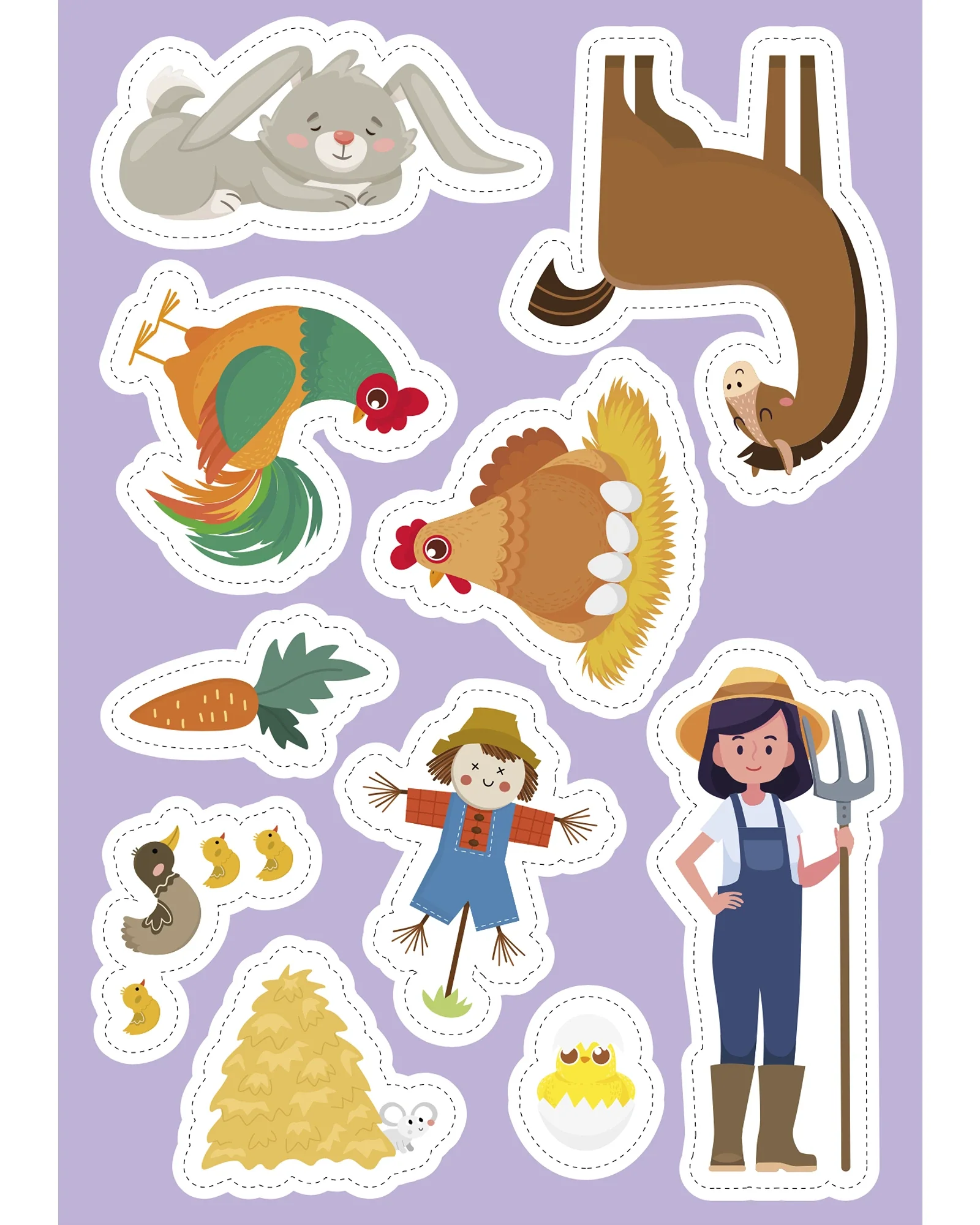 Sassi Sticker and Activity Book The Farm - Image 6