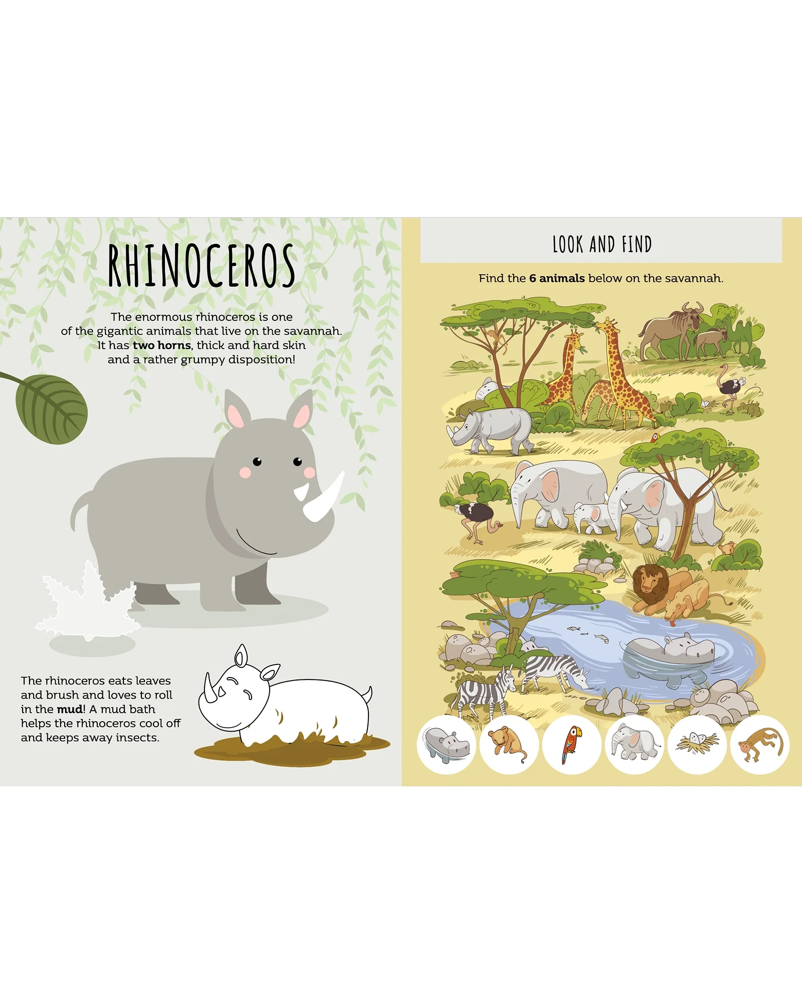 Sassi Sticker and Activity Book The Savannah - Image 3
