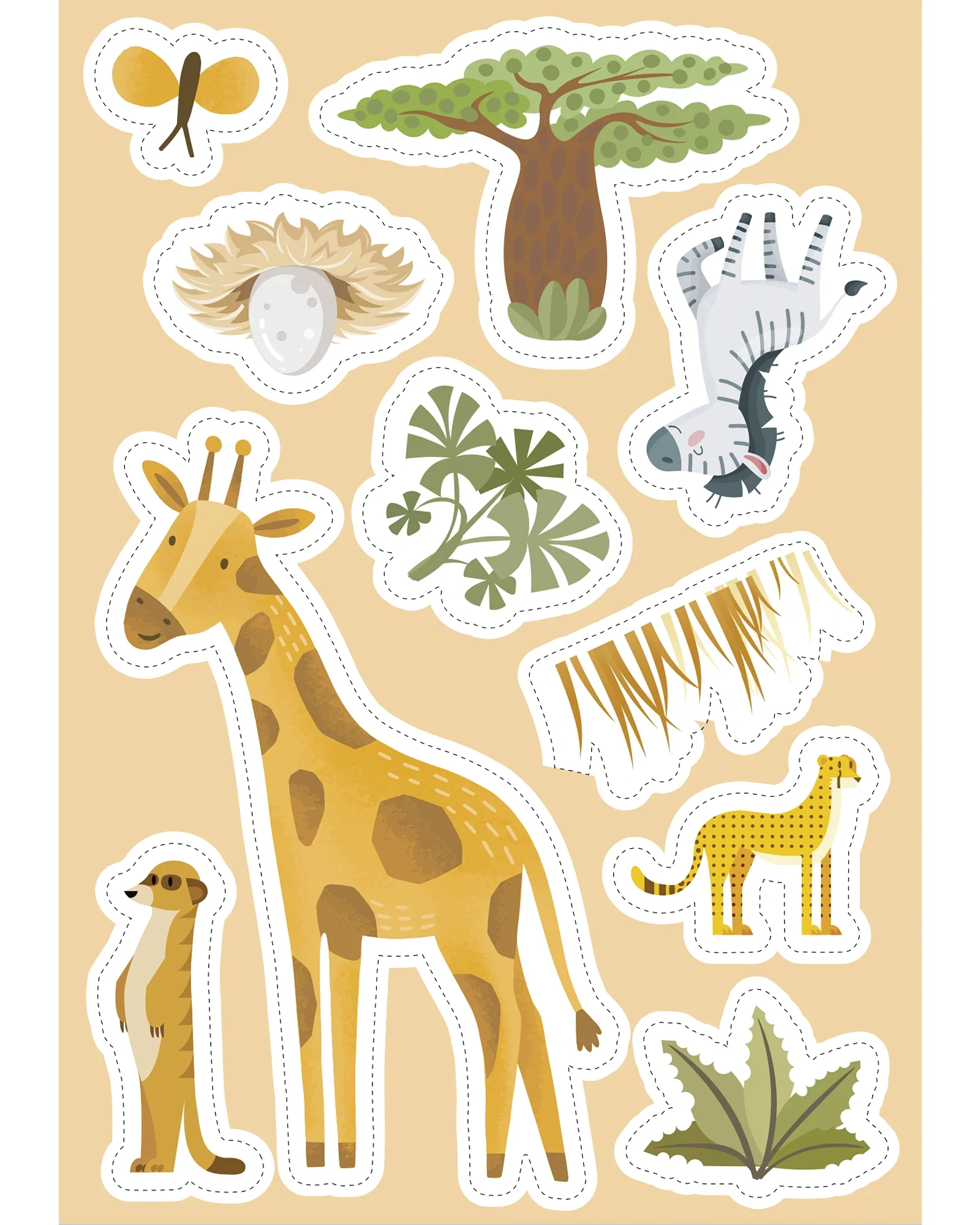 Sassi Sticker and Activity Book The Savannah - Image 5