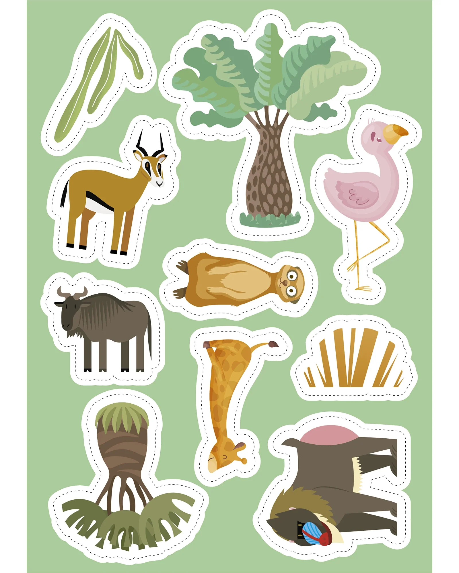 Sassi Sticker and Activity Book The Savannah - Image 6