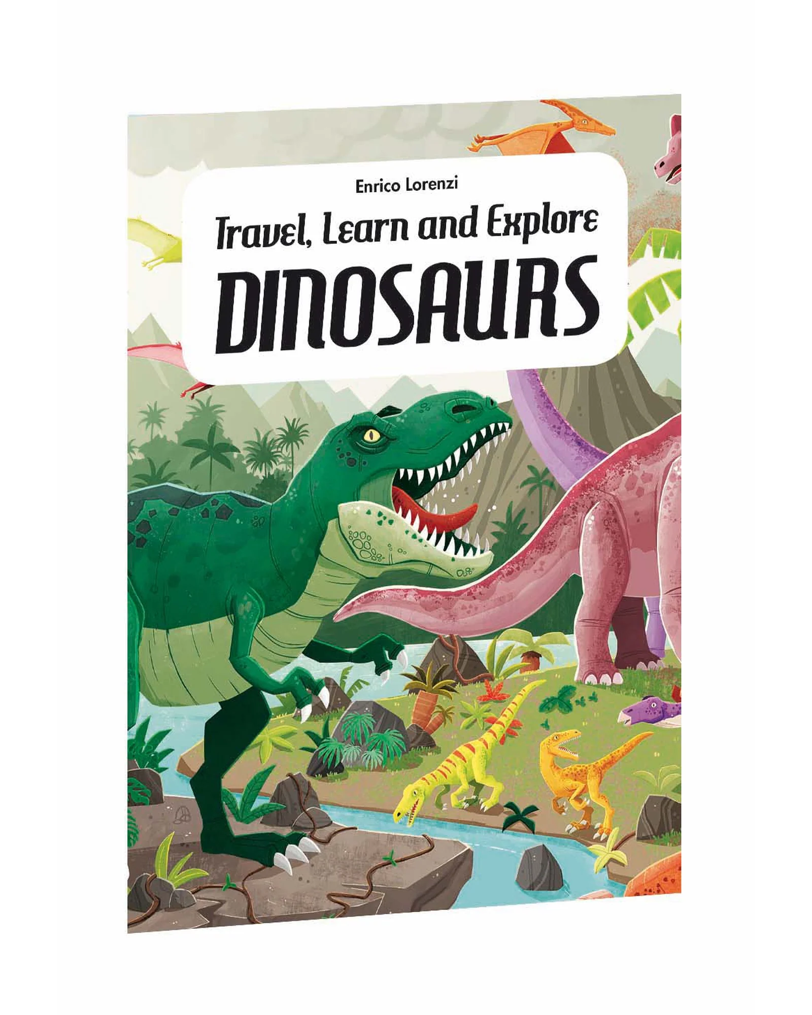 Sassi Travel Learn Explore Puzzle and Book Set Dinosaurs - Image 2