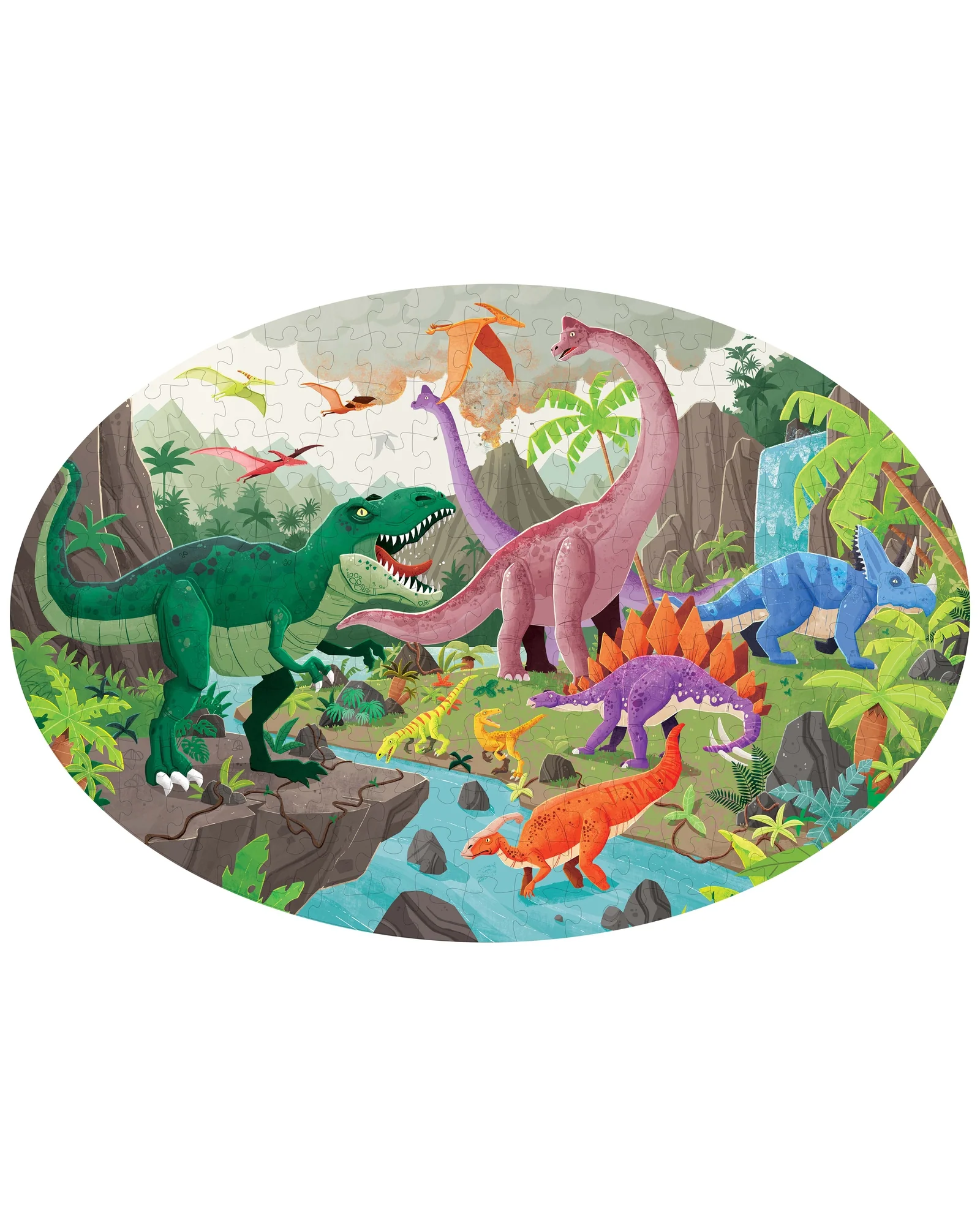 Sassi Travel Learn Explore Puzzle and Book Set Dinosaurs - Image 3