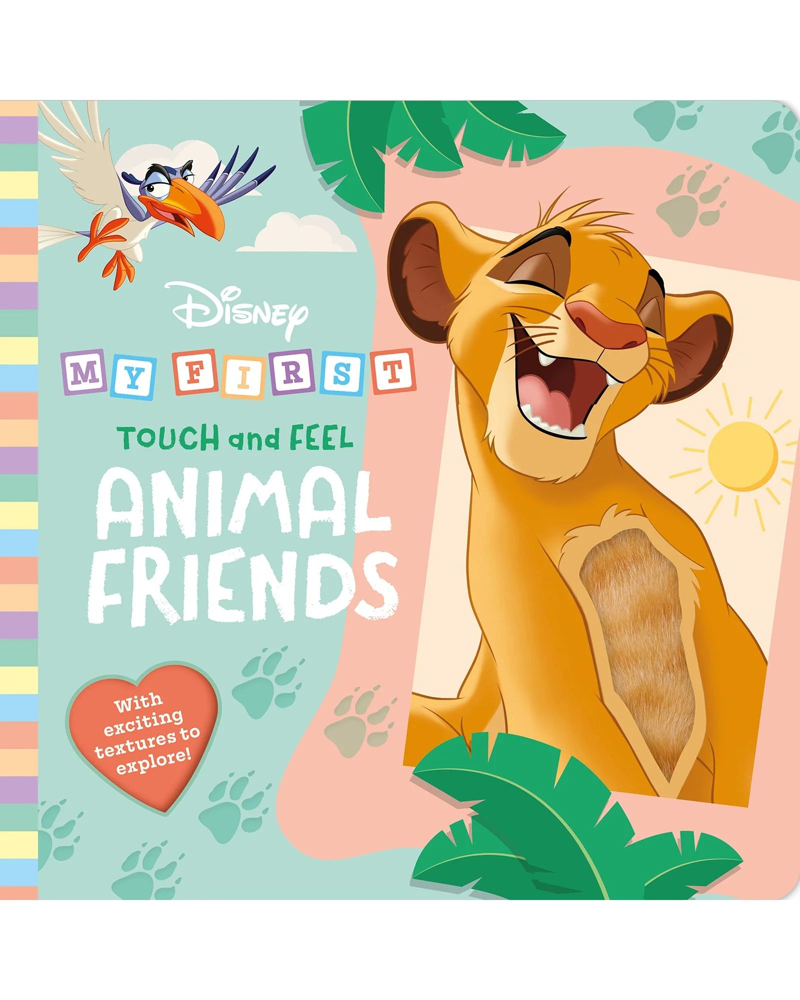 Scholastic My First Touch and Feel Animal Friends (Disney)