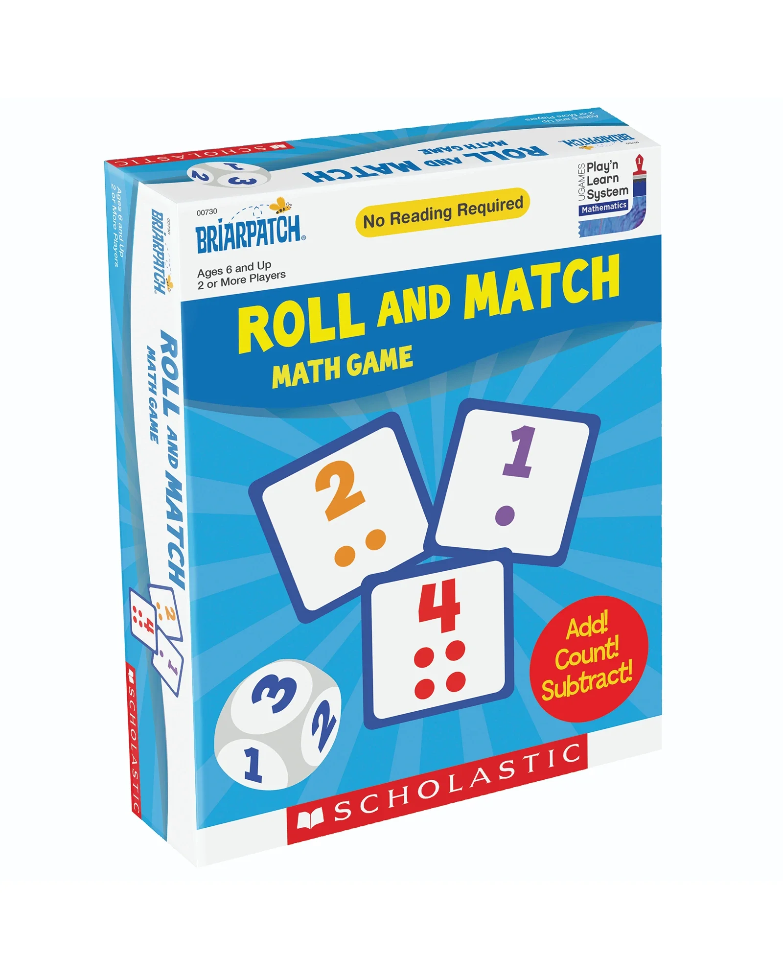 Scholastic Roll and Match Game