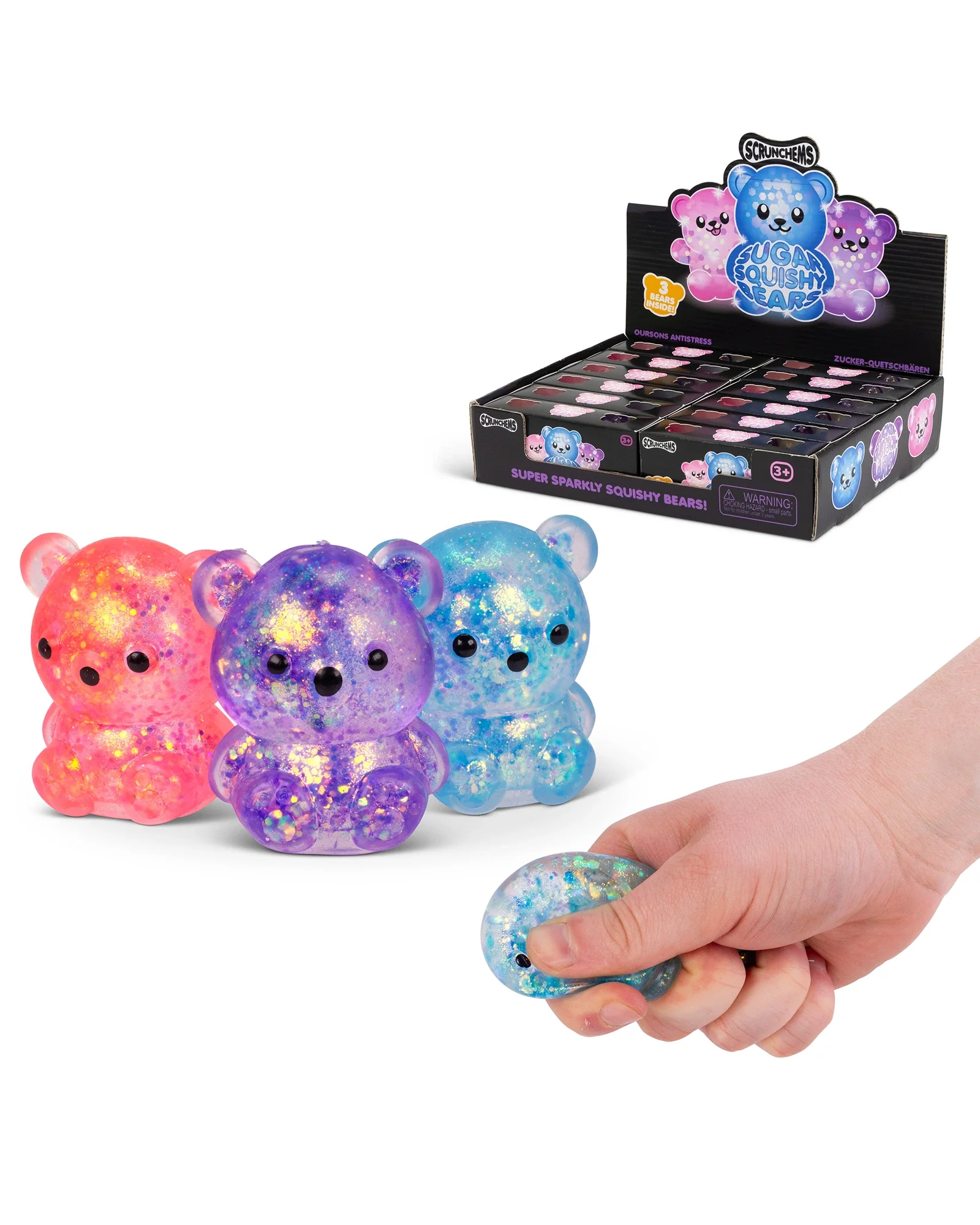 Scrunchems Sugar Bears 3PK - Assorted - Image 6