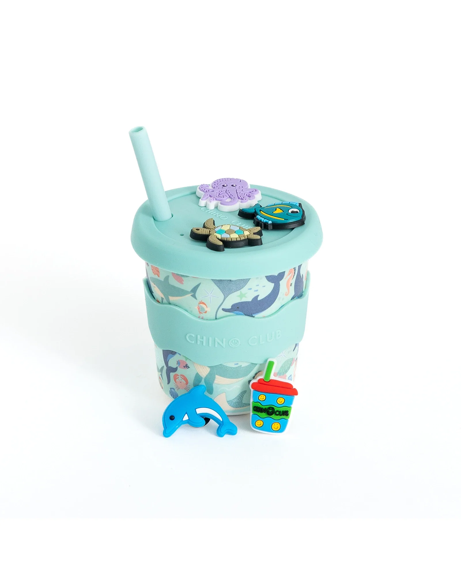 Sea Creatures Chino Charm Cup 240ml - Image 2